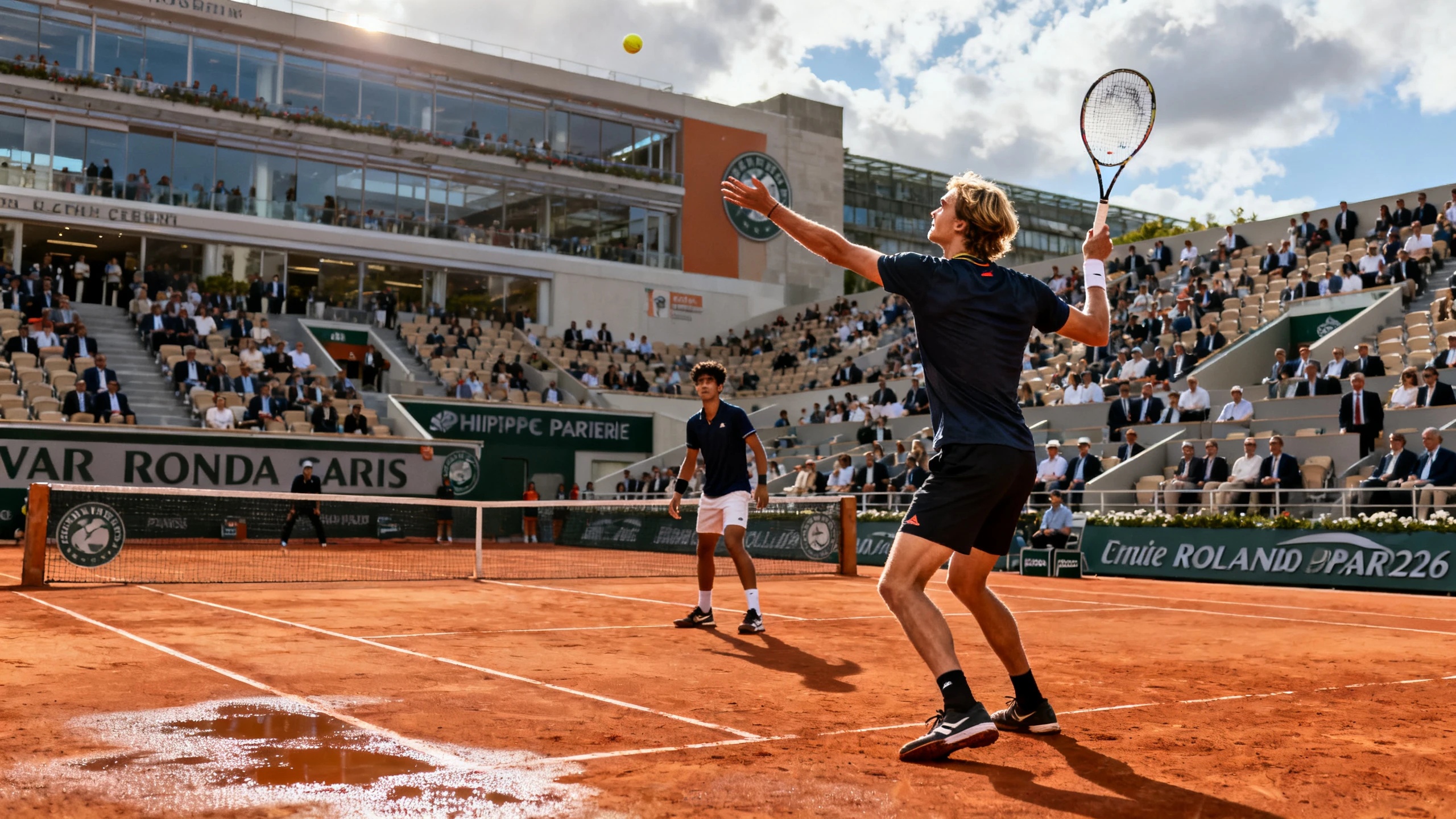 Roland Garros Final: Zverev Leads After First Set, Cobolli Struggles With Nerves RUSSPAIN.com