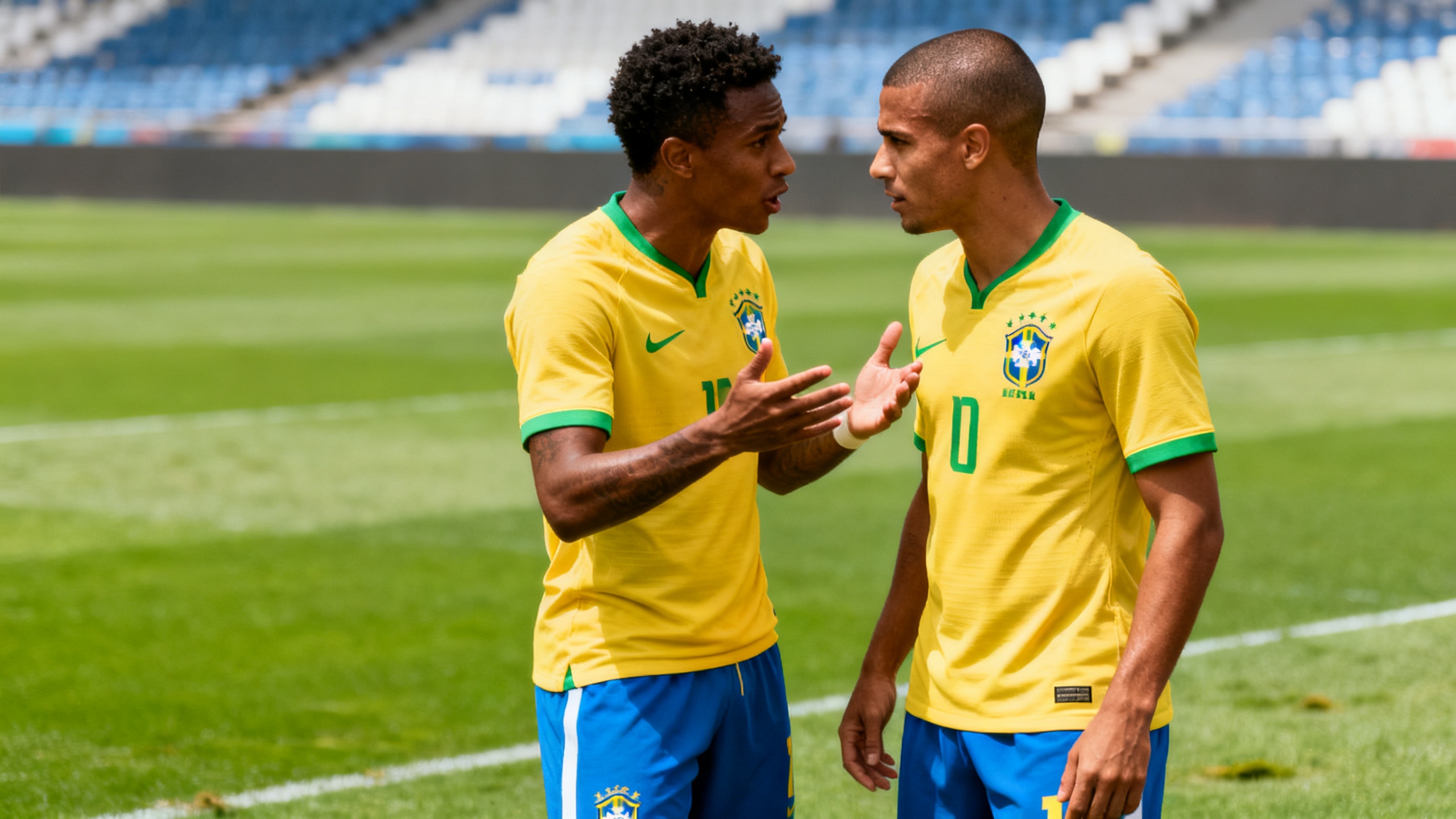 Vinicius–Raphinha partnership and squad questions after Wesley's injury in the Brazil national team RUSSPAIN.com