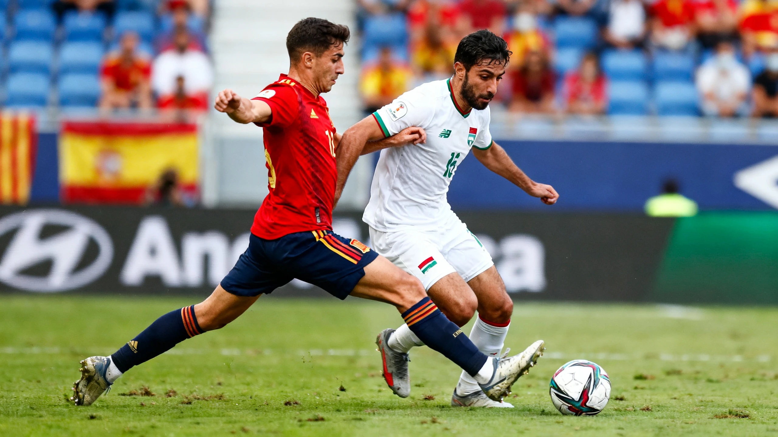 Ferran Torres' goal failed to secure victory for Spain at Estadio Abanca-Riazor RUSSPAIN.com