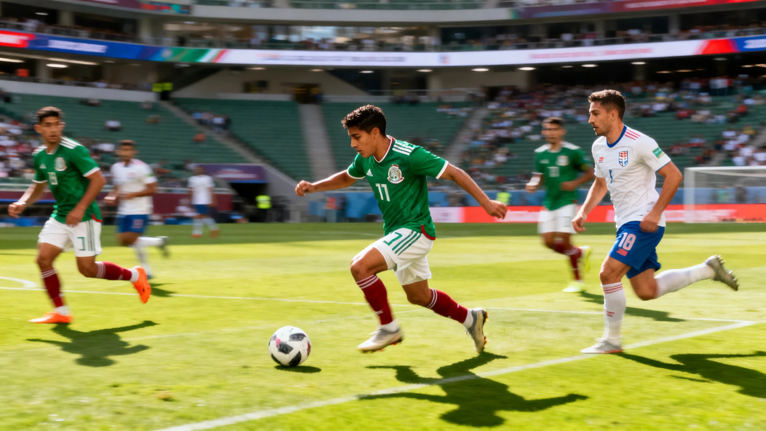 The match against Serbia ended in a resounding victory for the hosts in Toluca RUSSPAIN.com