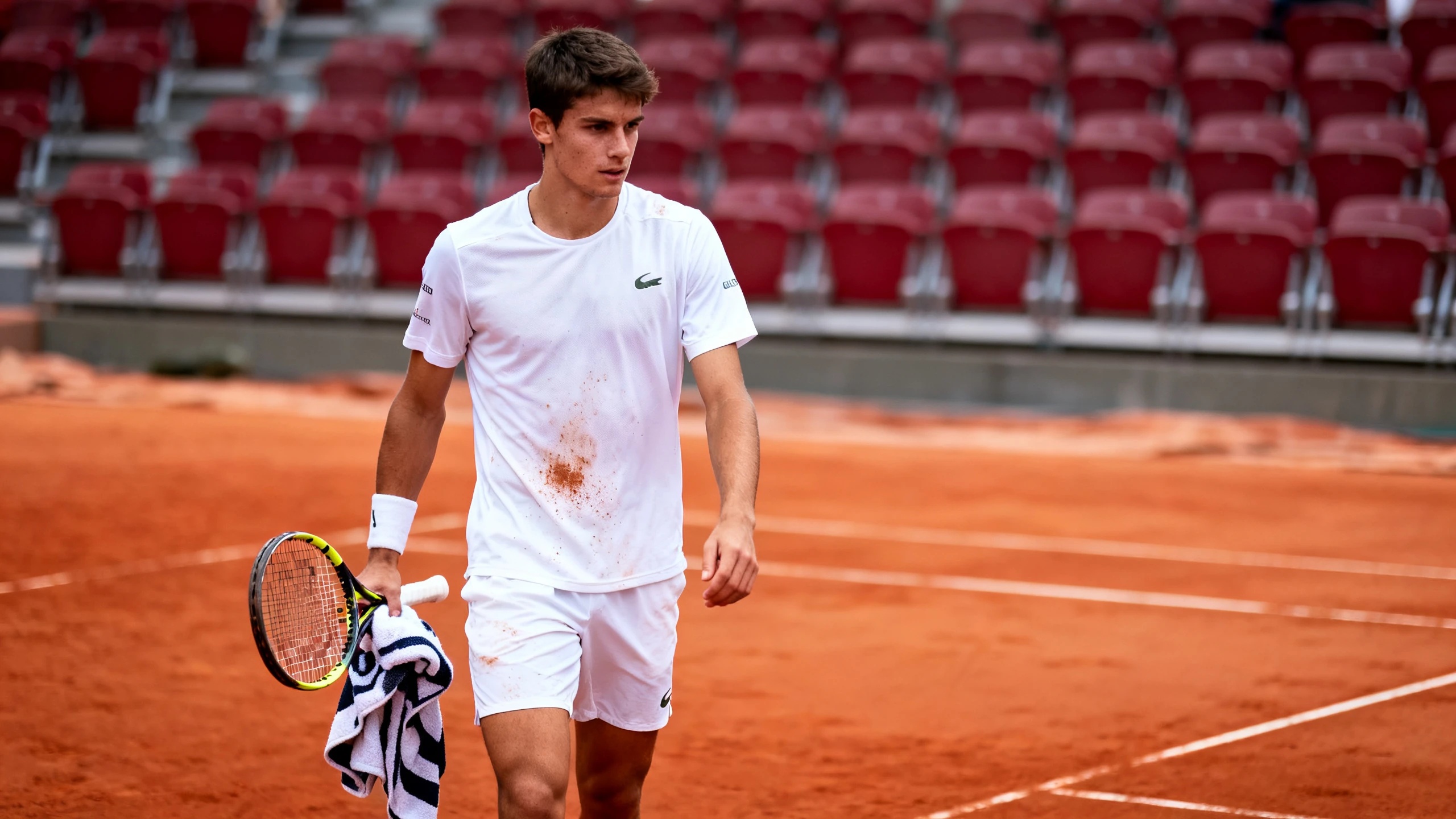 The Italian tennis player uses rituals and overcomes favorites on his way to the final RUSSPAIN.com