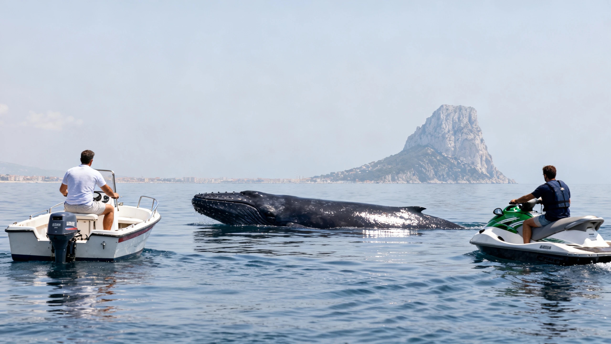 Gibraltar authorities restrict boat and jet ski traffic during migration season RUSSPAIN.com