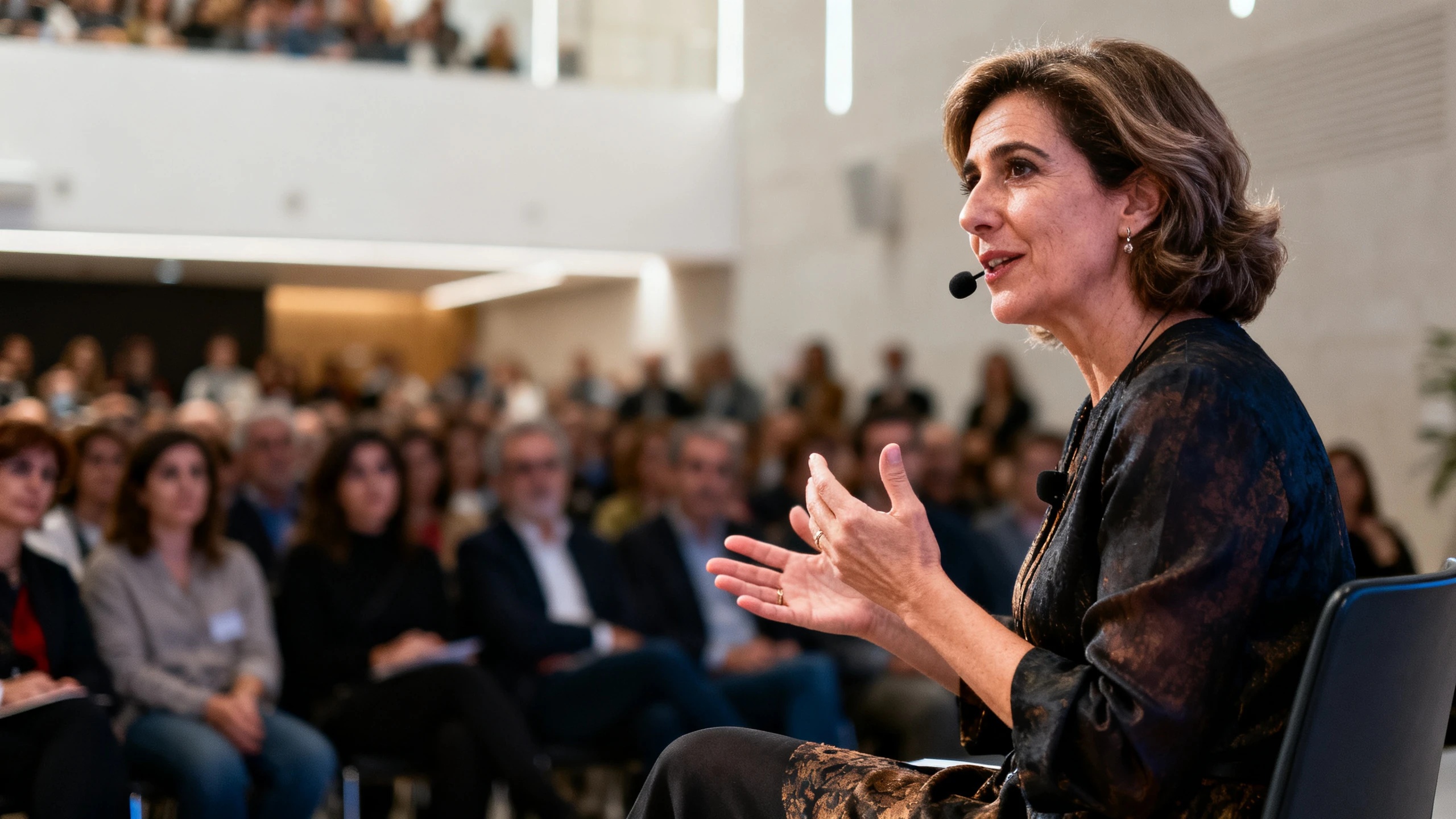 In Madrid, a writer discussed reincarnation, death, and the impact of technology RUSSPAIN.com