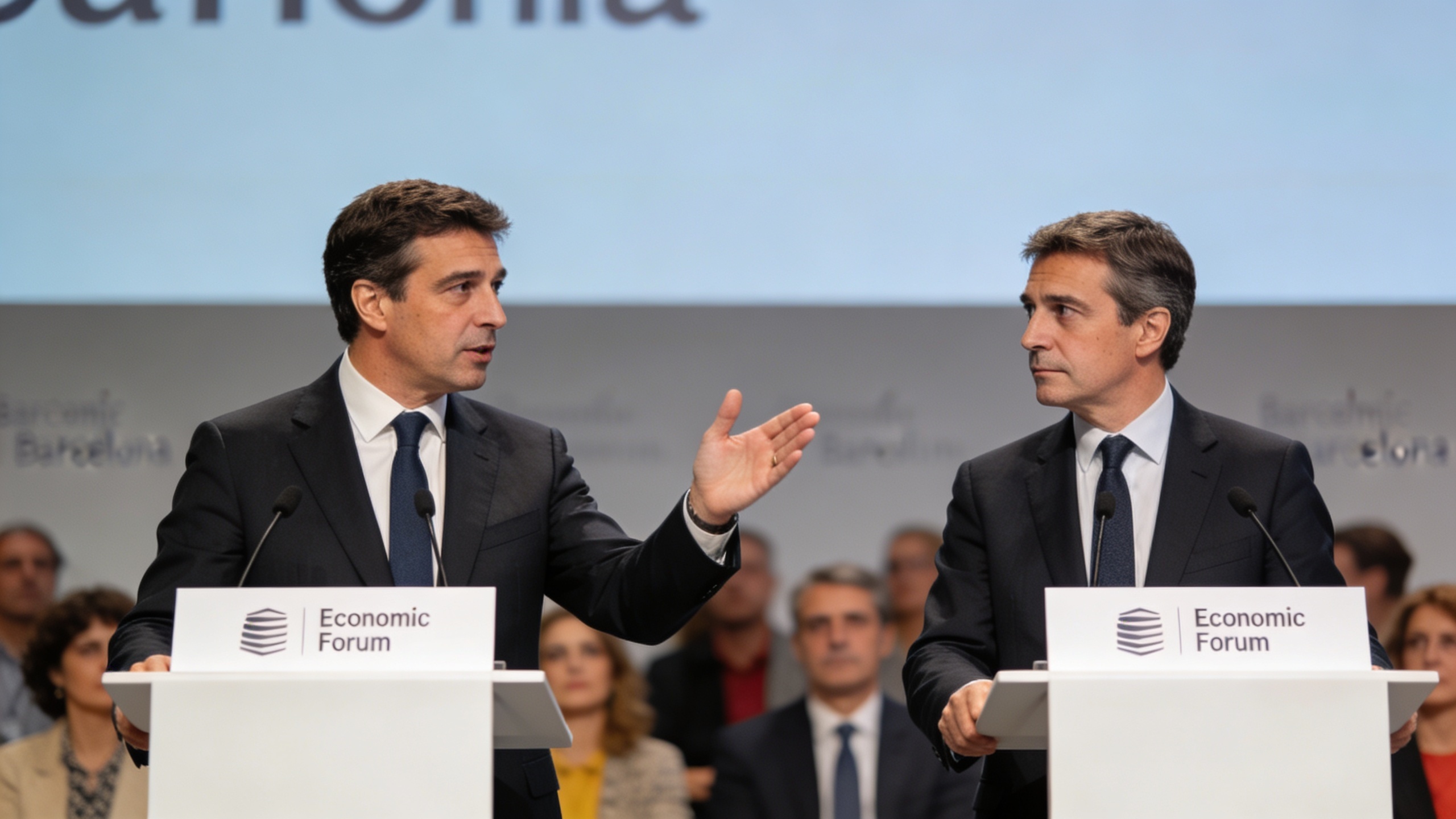 In Barcelona, leaders of Catalonia and Galicia sharply disagreed on the distribution of funds RUSSPAIN.com