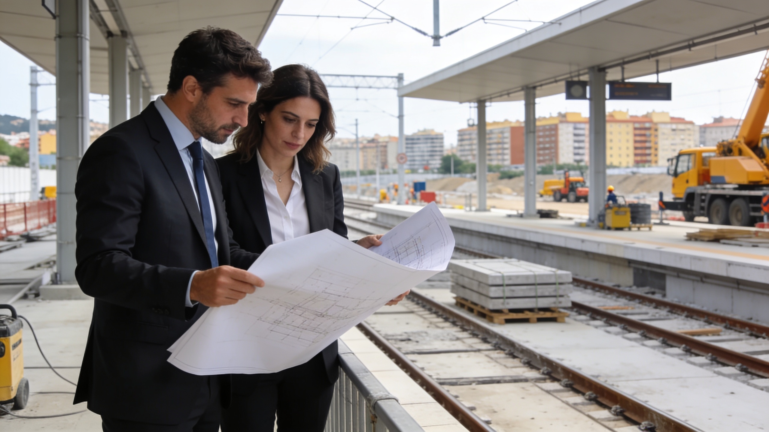 Authorities discuss the future of the railway line between Mataró and Vilanova RUSSPAIN.com
