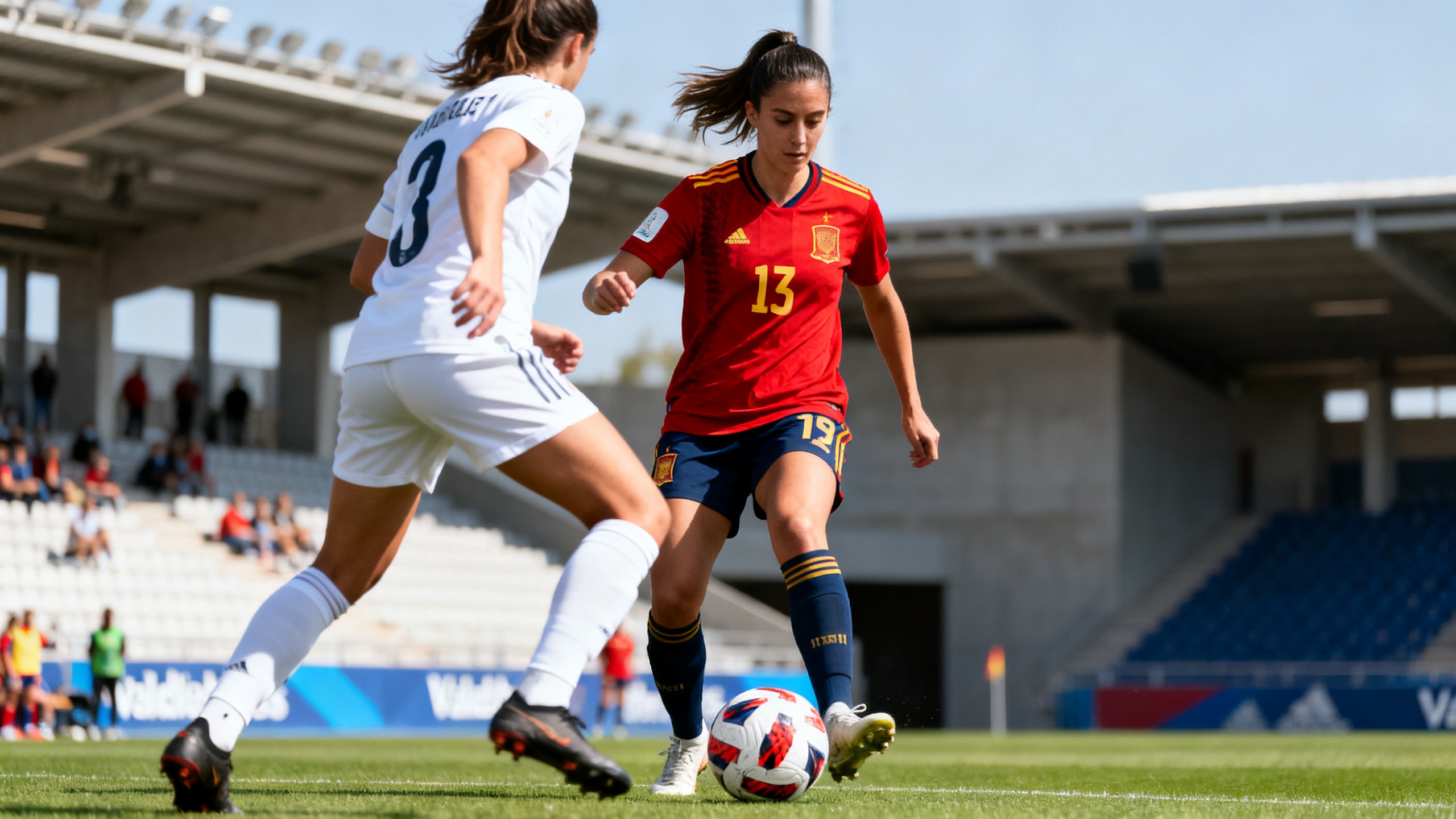 A key match of the Spanish Women’s Championship has kicked off in Valdebebas RUSSPAIN.com
