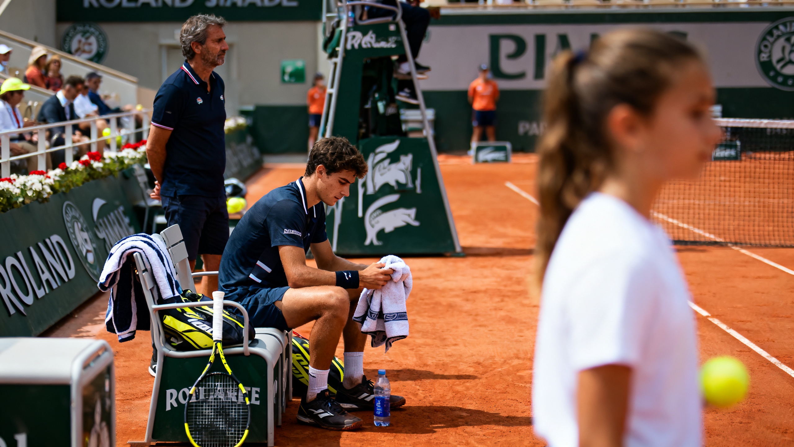 Spanish tennis player comments on the bench controversy and on-court incident RUSSPAIN.com