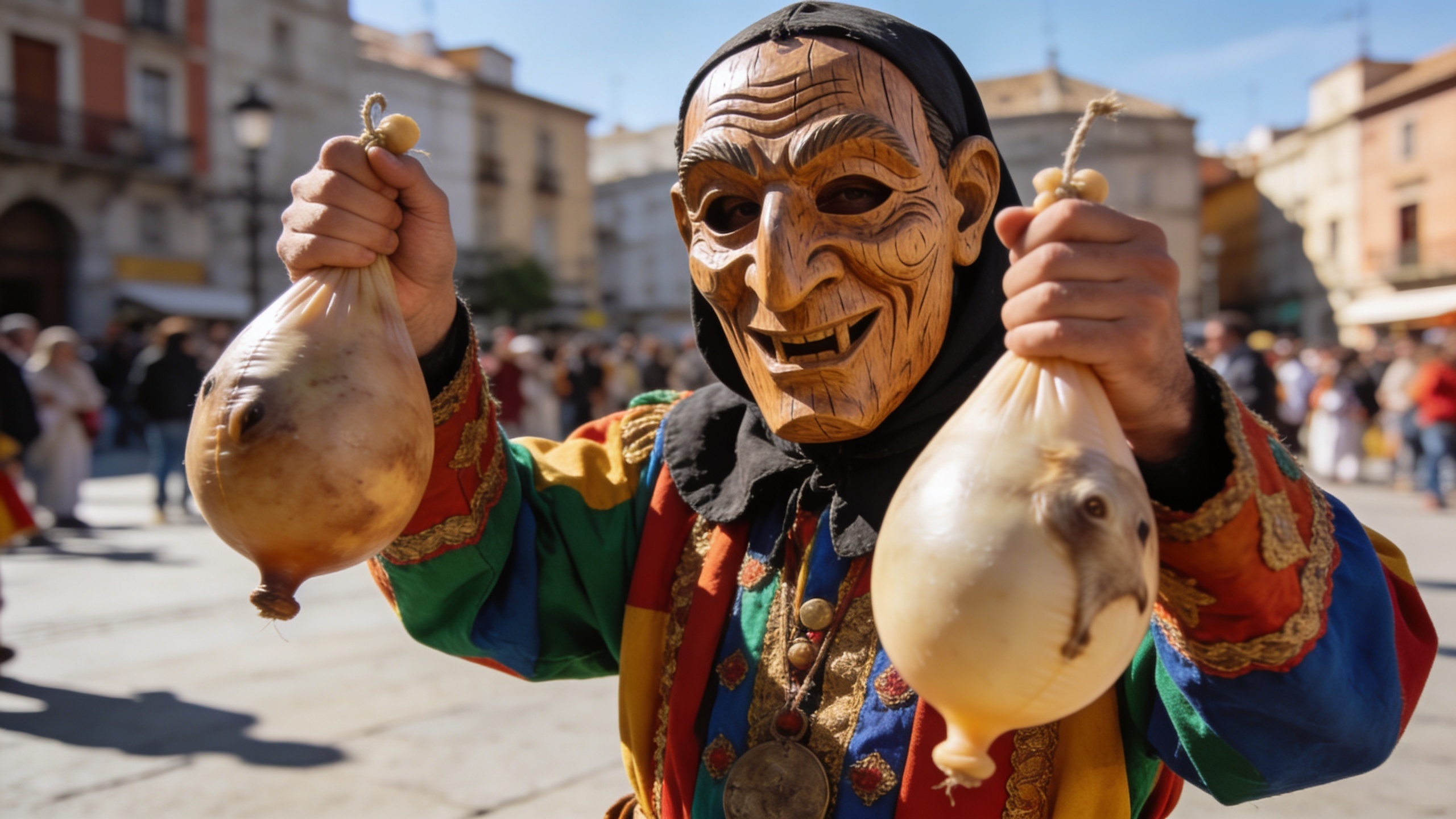 An exhibition on the heritage of Entroido in Ourense opens in Barcelona RUSSPAIN.com