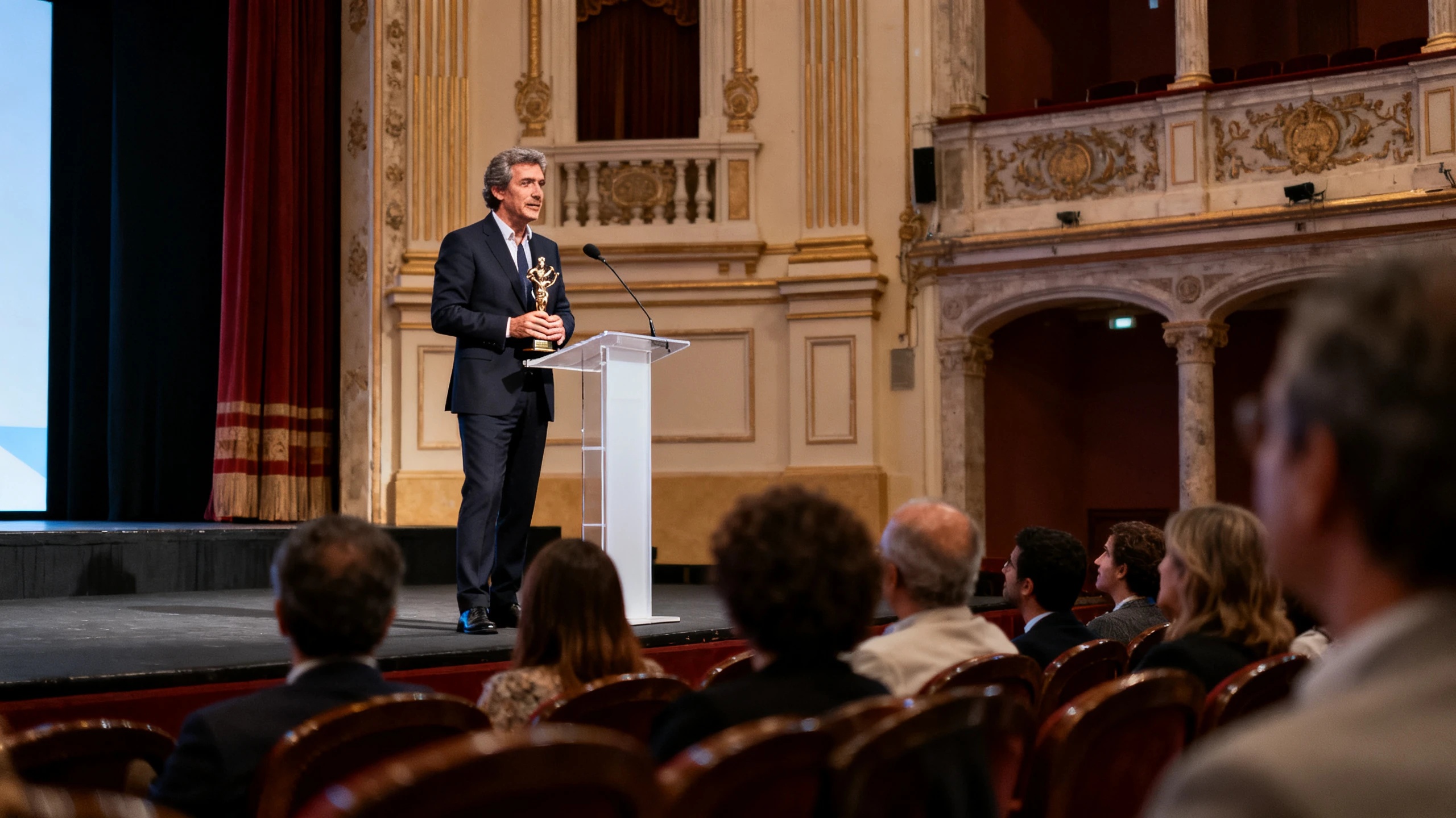Authorities in Cádiz honored the Canal Sur host for his work with seniors on television RUSSPAIN.com
