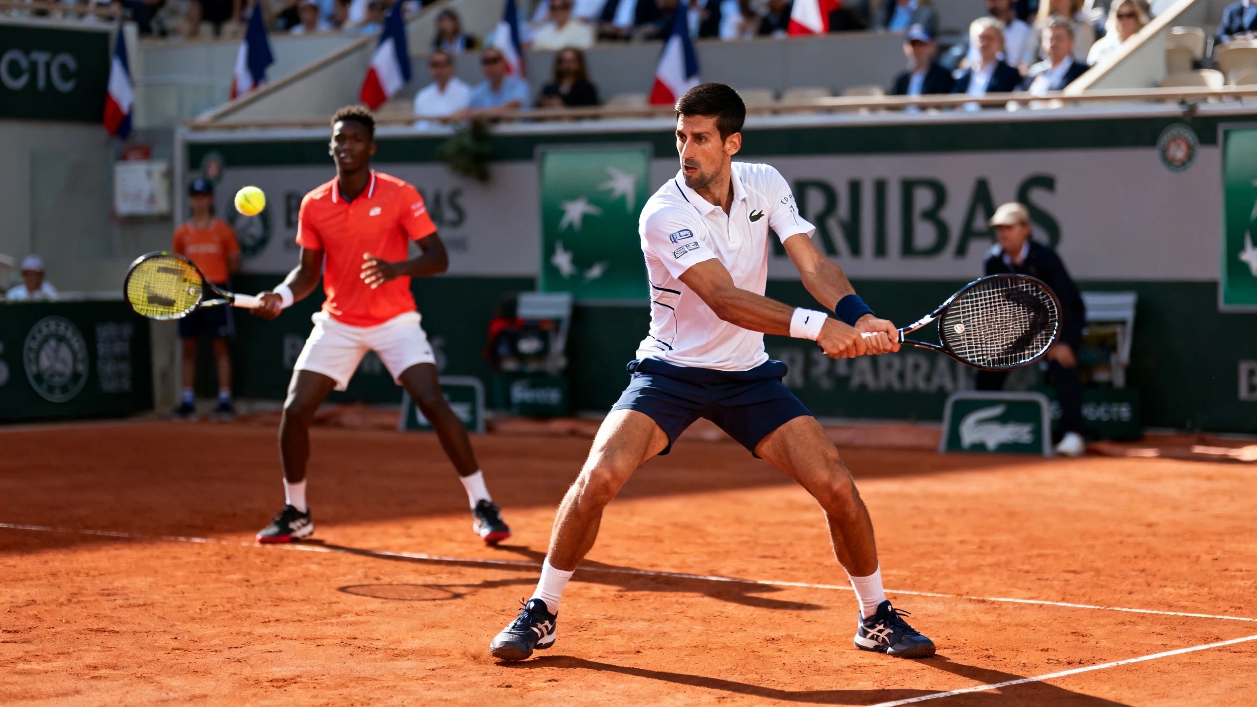 French tennis player challenges Djokovic in tournament's opening round RUSSPAIN.com