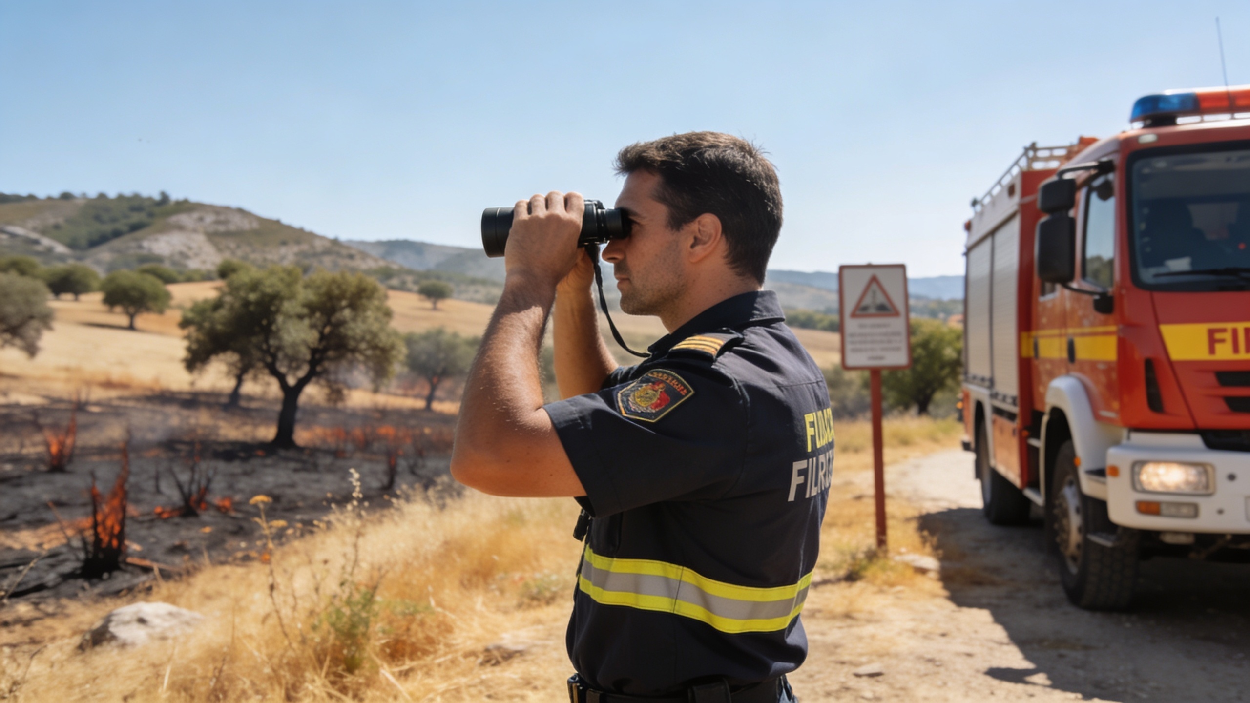 The region lacks firefighters to move to a higher alert level RUSSPAIN.com