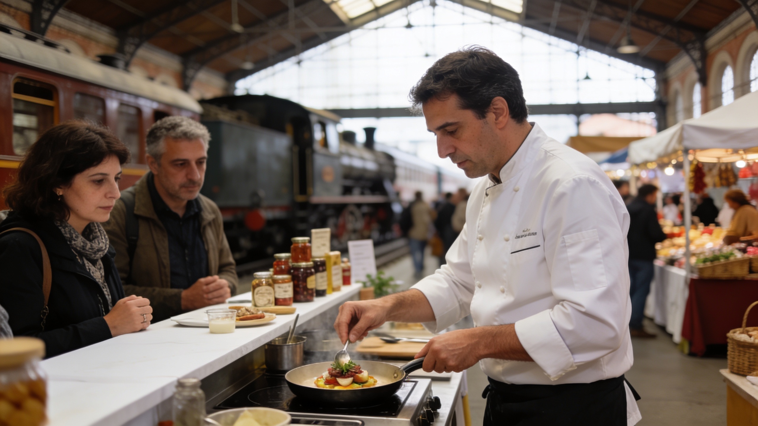 Gastronomic festival with dishes from €8 to open at Madrid Railway Museum RUSSPAIN.com