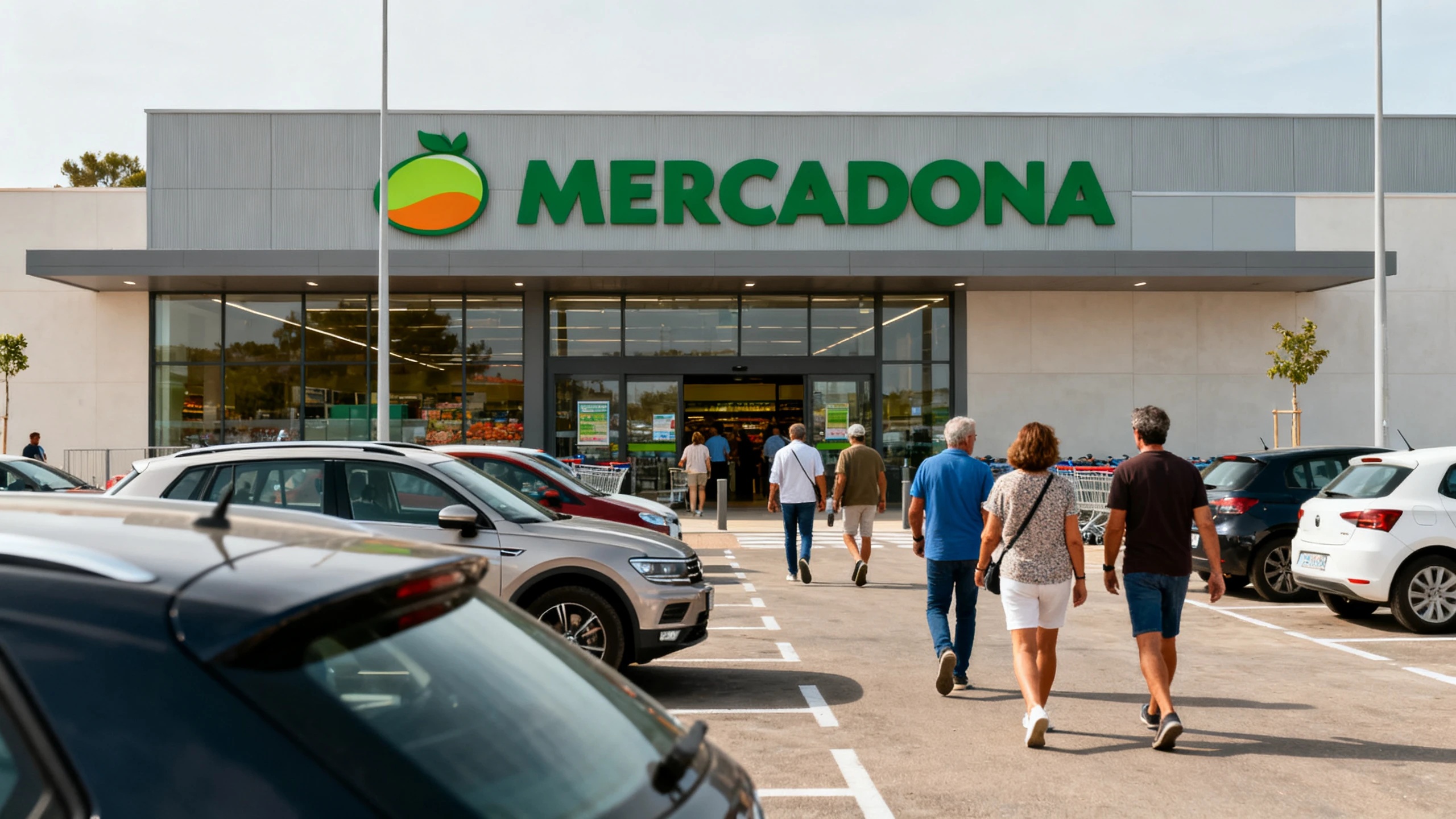 A new Mercadona supermarket with underground parking has opened in Cabo de Palos RUSSPAIN.com