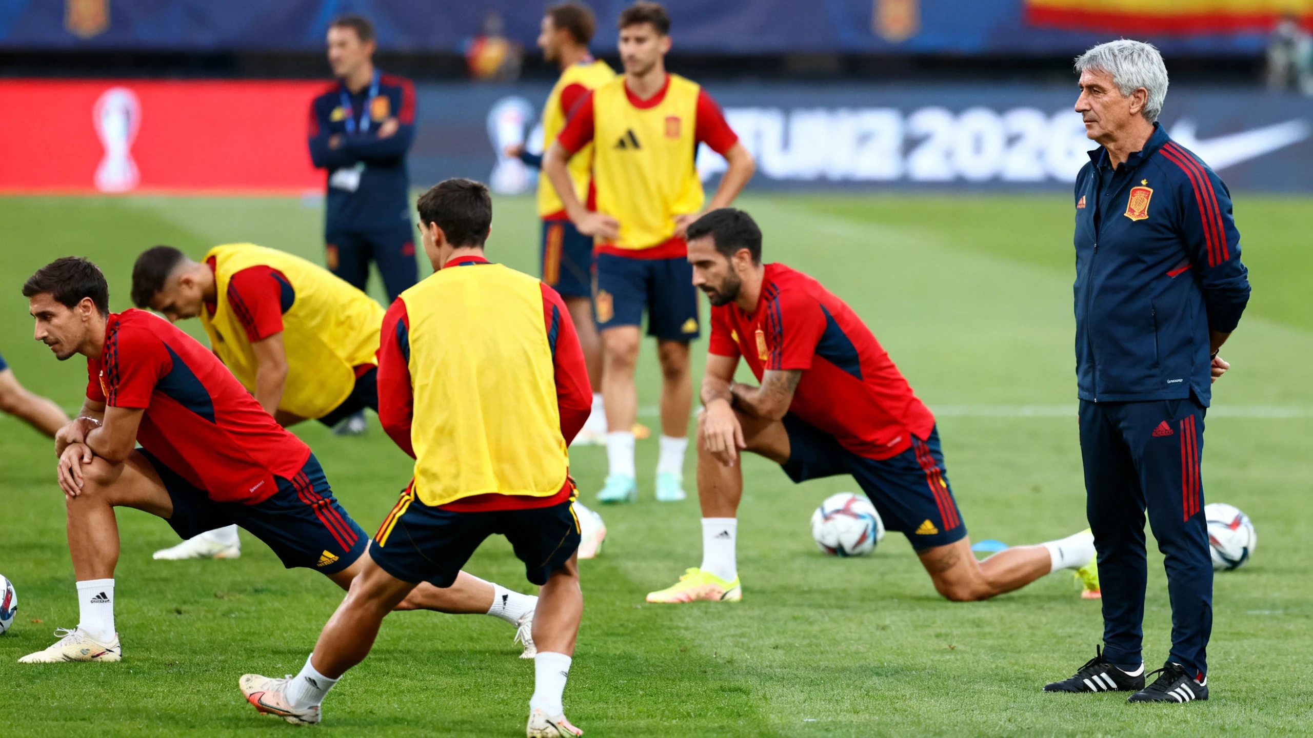 Spain discusses the national team's lineup and strategy ahead of the tournament kickoff RUSSPAIN.com