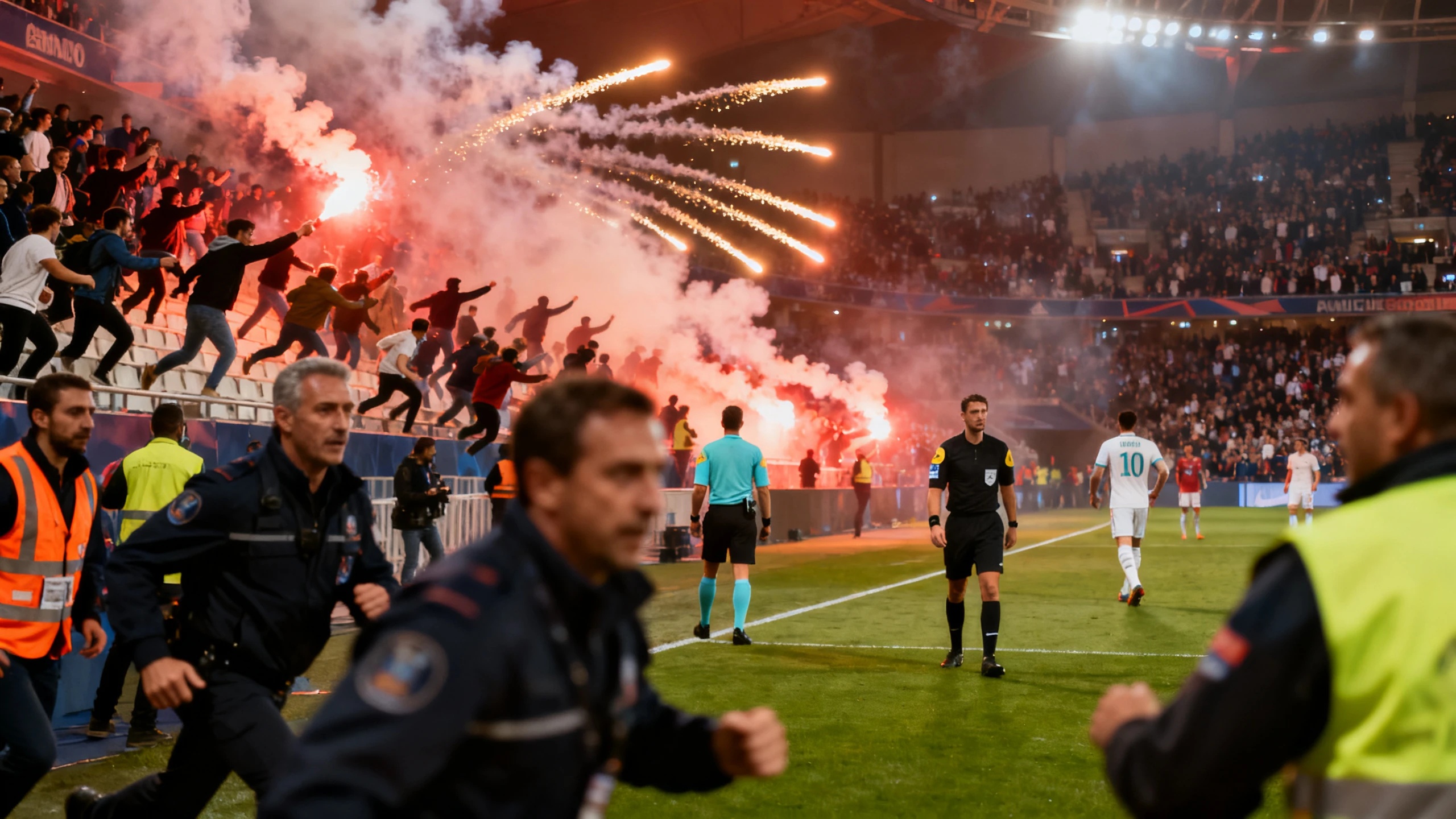 Nantes vs Toulouse match halted, Nice and Saint-Etienne to battle for top-flight spot RUSSPAIN.com