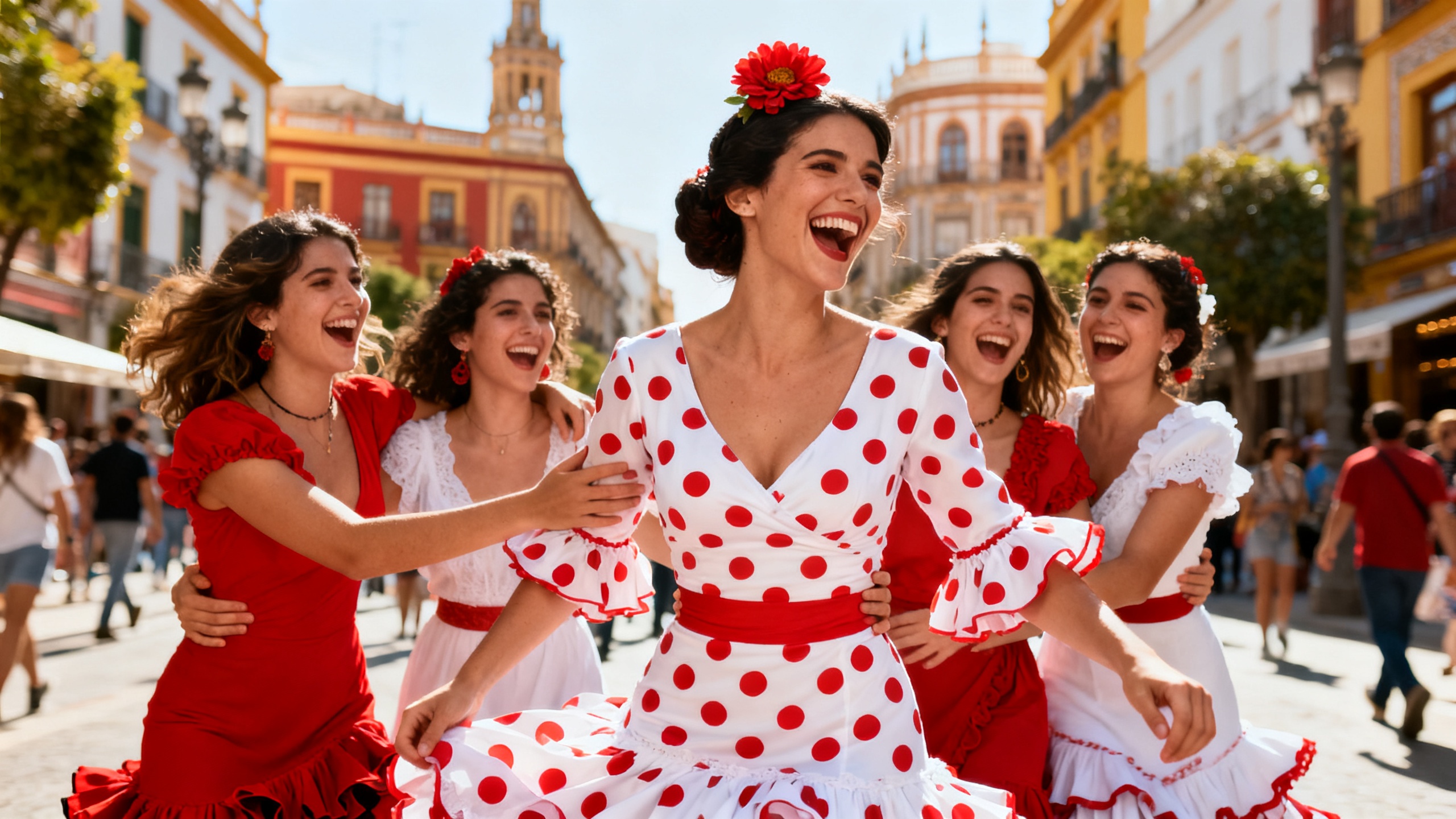 A surprise disguise and unexpected guests: how Marieta's celebration unfolded in Andalusia RUSSPAIN.com