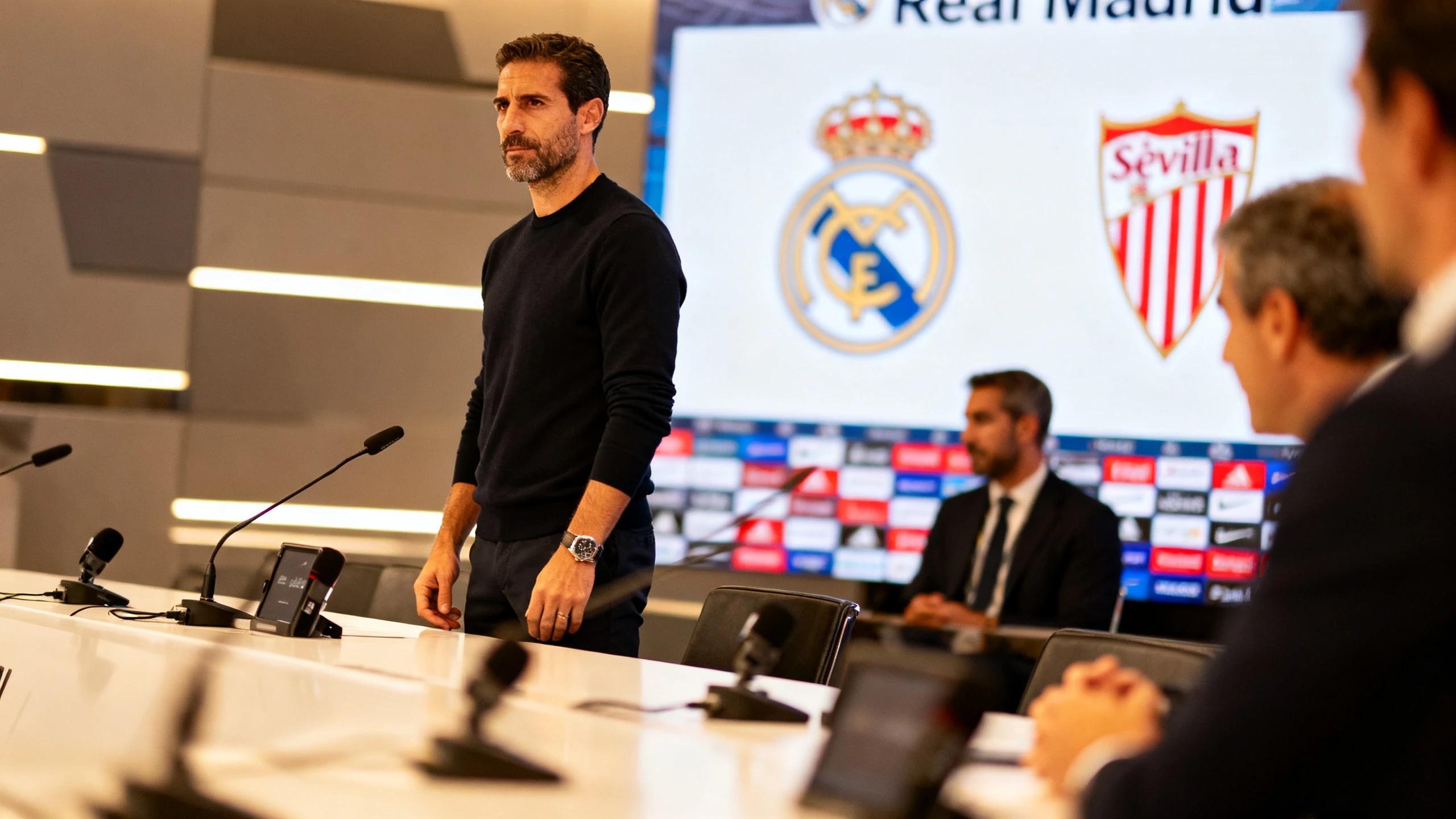 Before the match against Sevilla, Arbeloa commented on the Mbappé situation RUSSPAIN.com