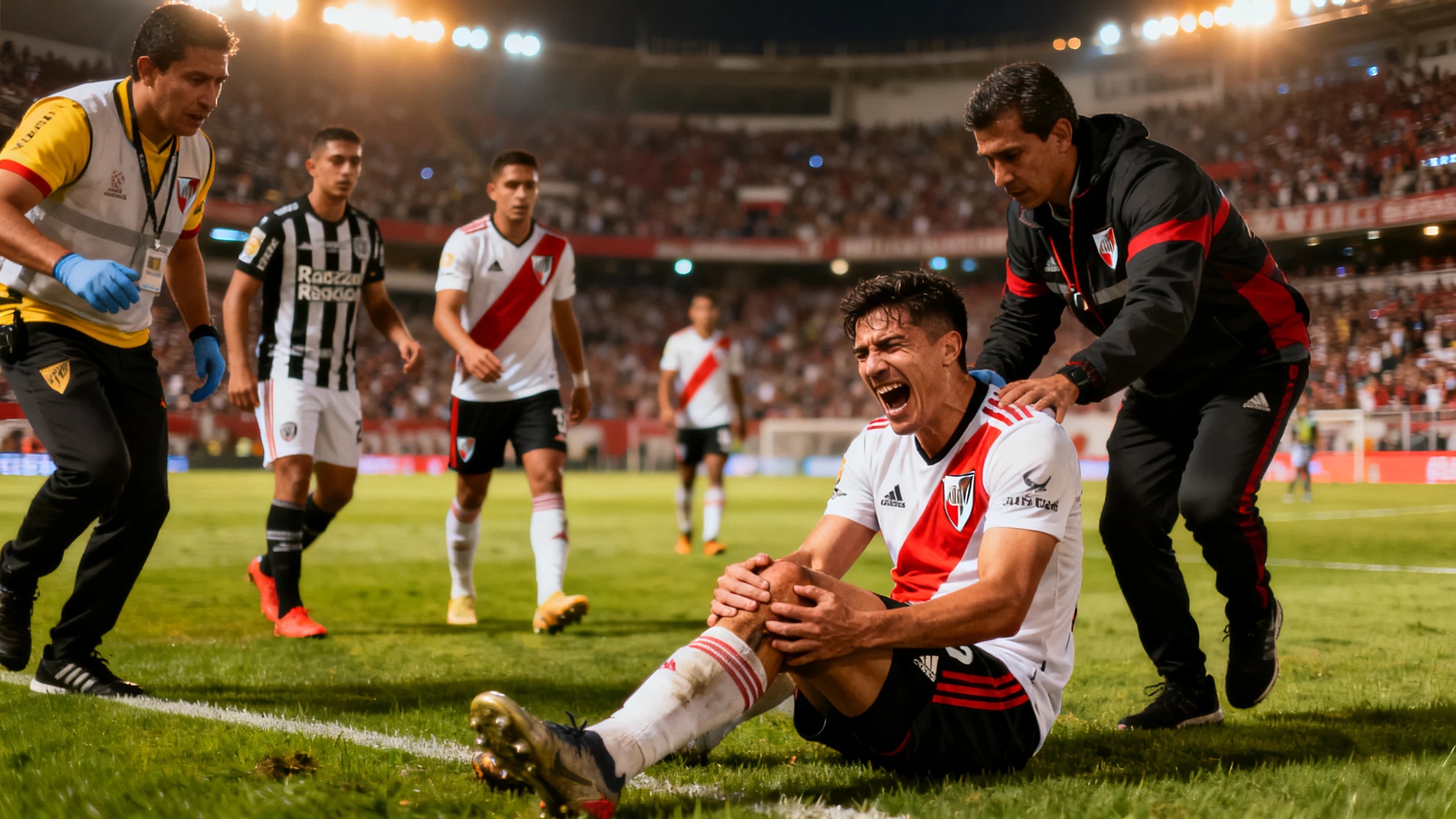 Serious injury and a saved penalty in the Torneo Apertura semifinal at Monumental RUSSPAIN.com