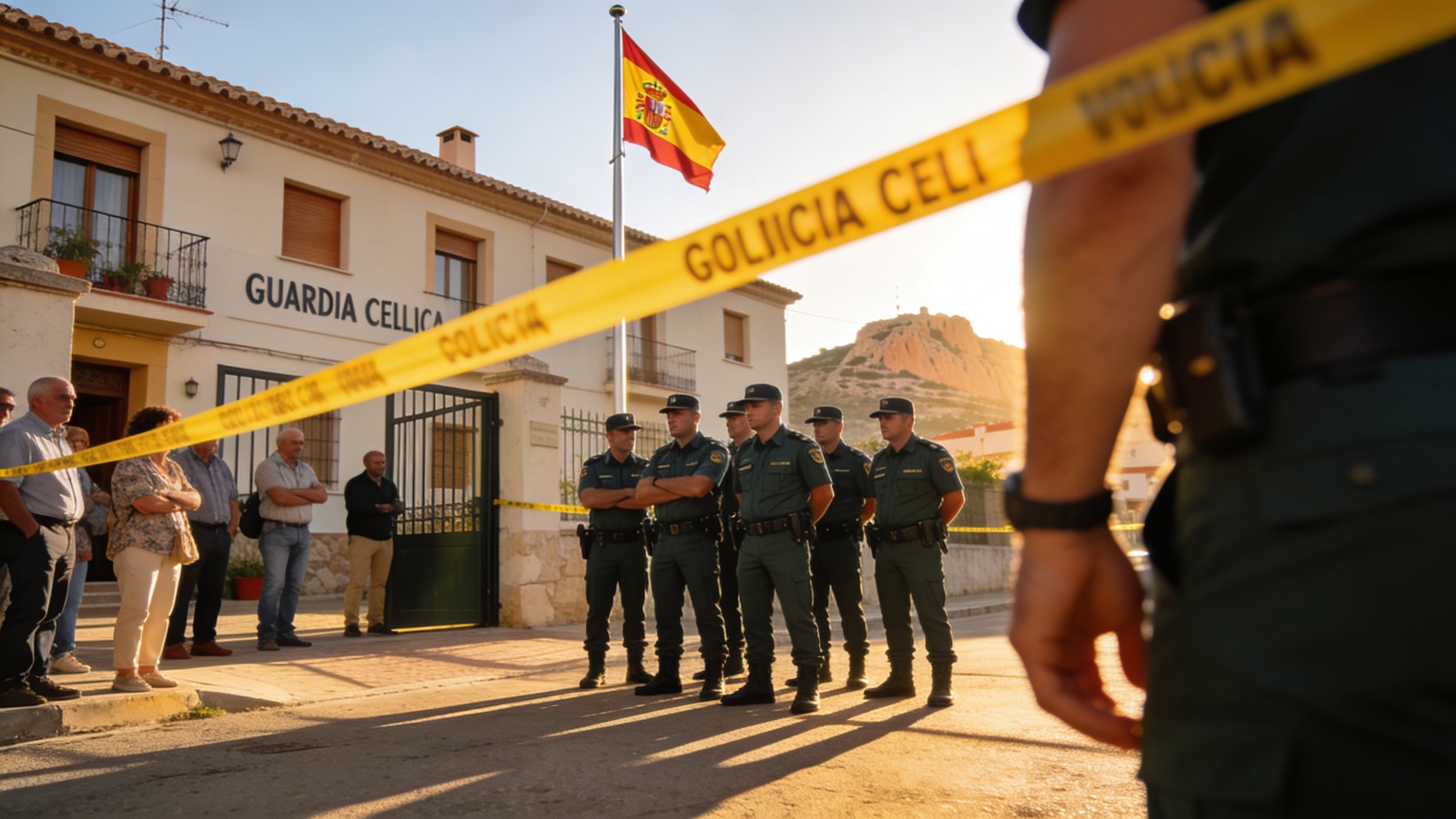 Three days of mourning in Dolores after the tragedy at the Civil Guard barracks RUSSPAIN.com