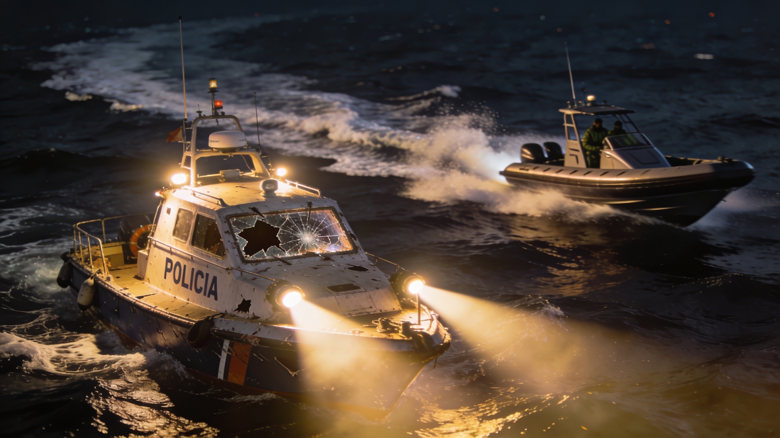 Waterborne Incident: How Drug Couriers Escaped Pursuit off the Coast of Almería RUSSPAIN.com
