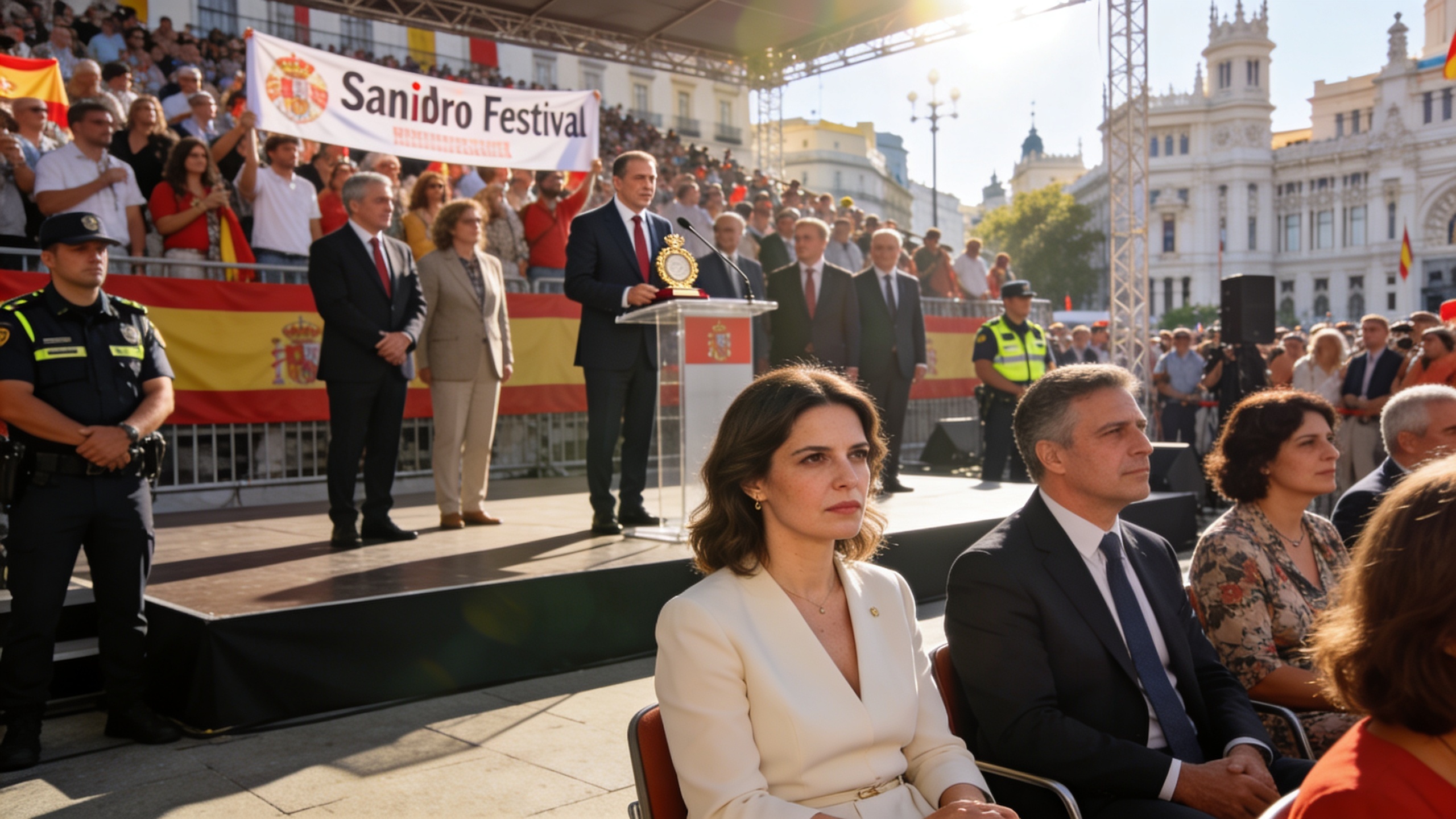 Medal ceremony in the capital sparks political controversy RUSSPAIN.com