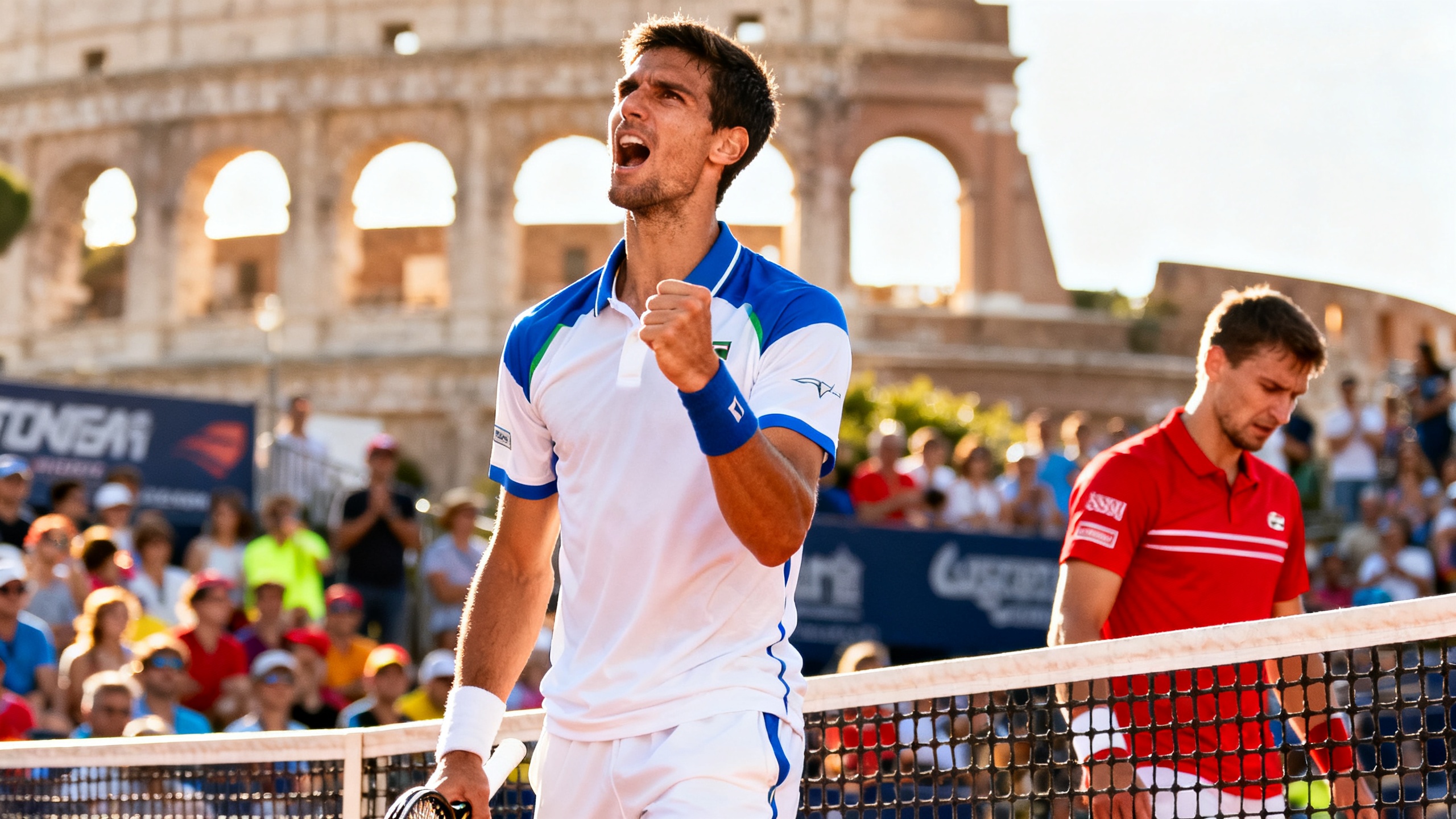 First set in 38 minutes: Italian favorite takes the lead in the match RUSSPAIN.com