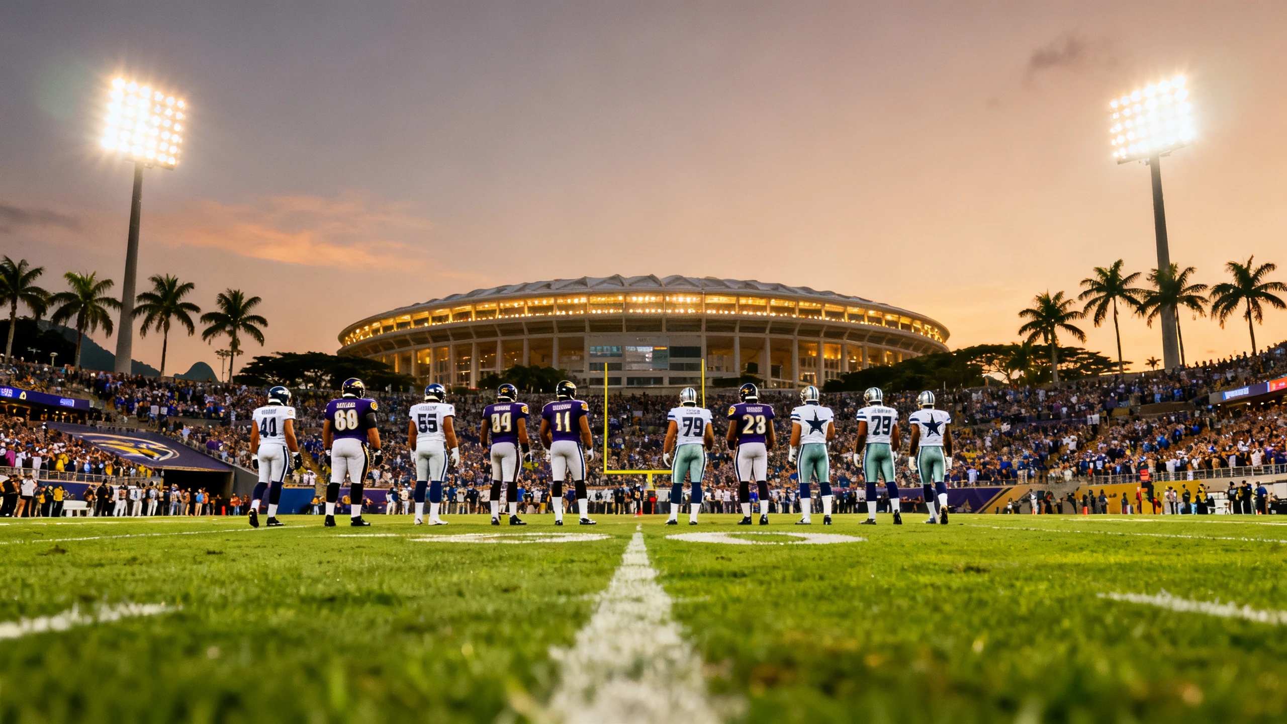 Meeting with the Dallas Cowboys in Rio and Jim Harbaugh's return to Baltimore RUSSPAIN.com