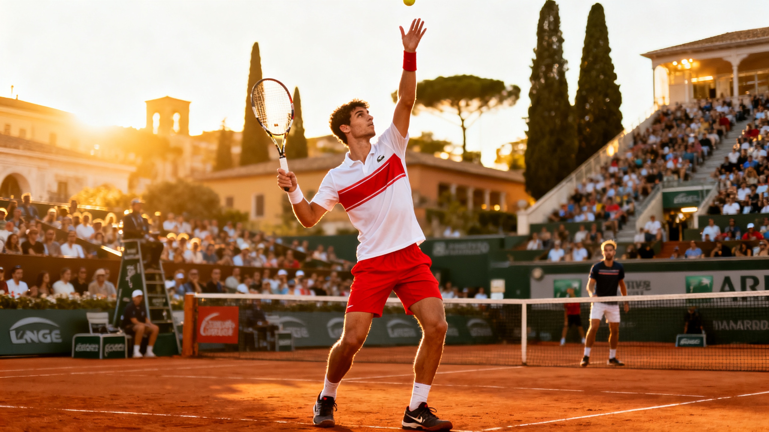 Evening Match in Rome: Spanish Player Landaluce Challenges Favorite Medvedev RUSSPAIN.com