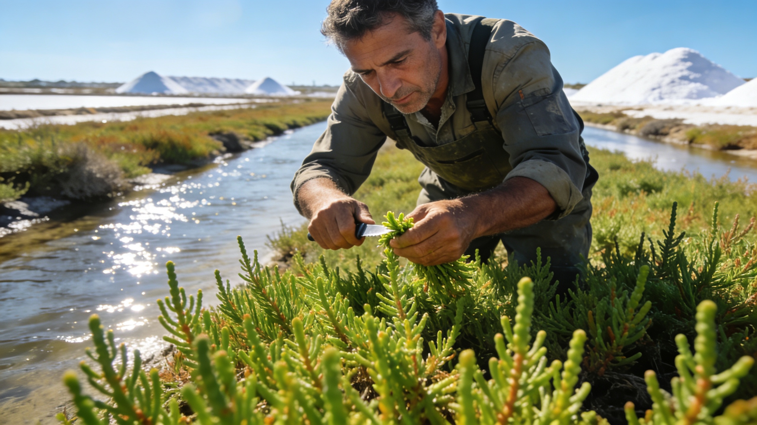 Authorities and scientists explore salicornia cultivation in the marshes of Huelva RUSSPAIN.com