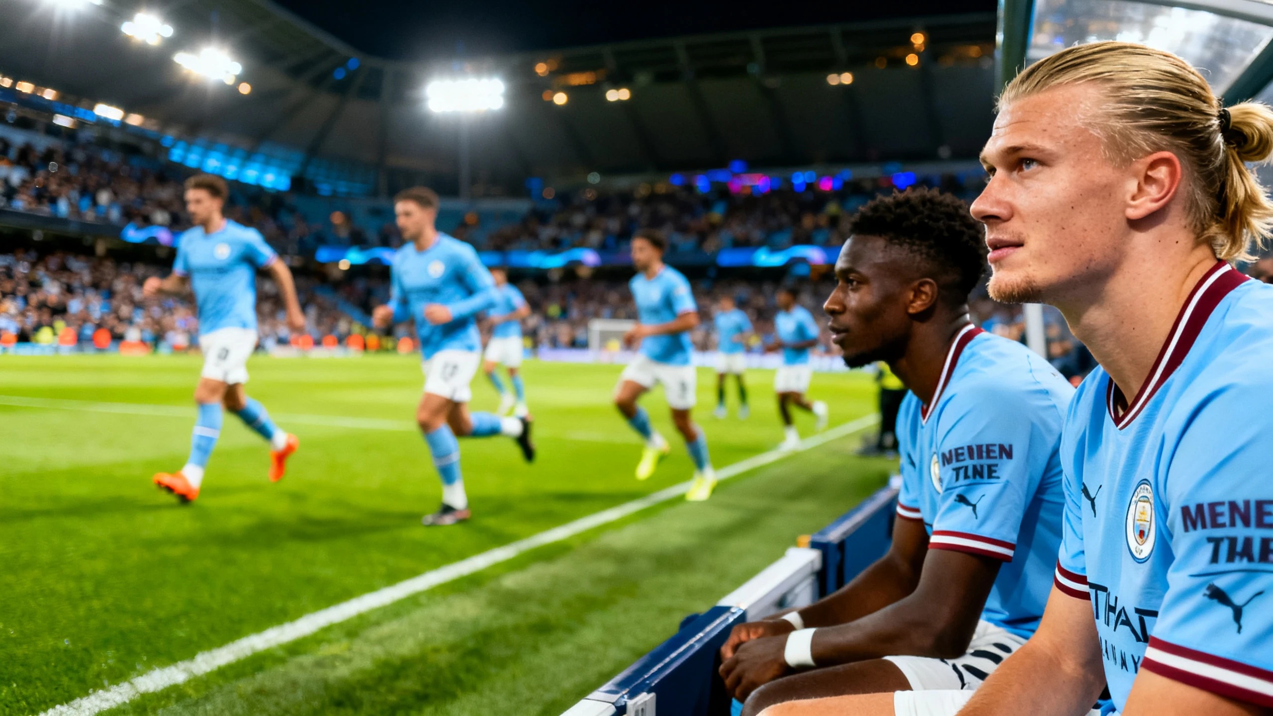 Haaland and Doku remain on the bench for Manchester's key match RUSSPAIN.com