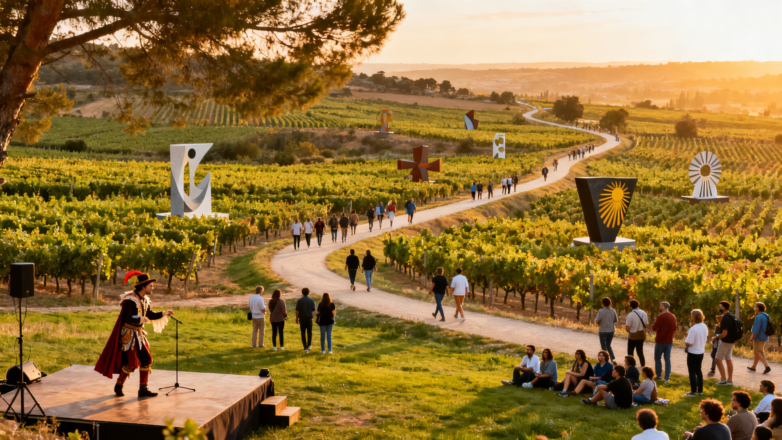 An Unconventional Outdoor Art Project with Music and Theater Planned in La Rioja RUSSPAIN.com