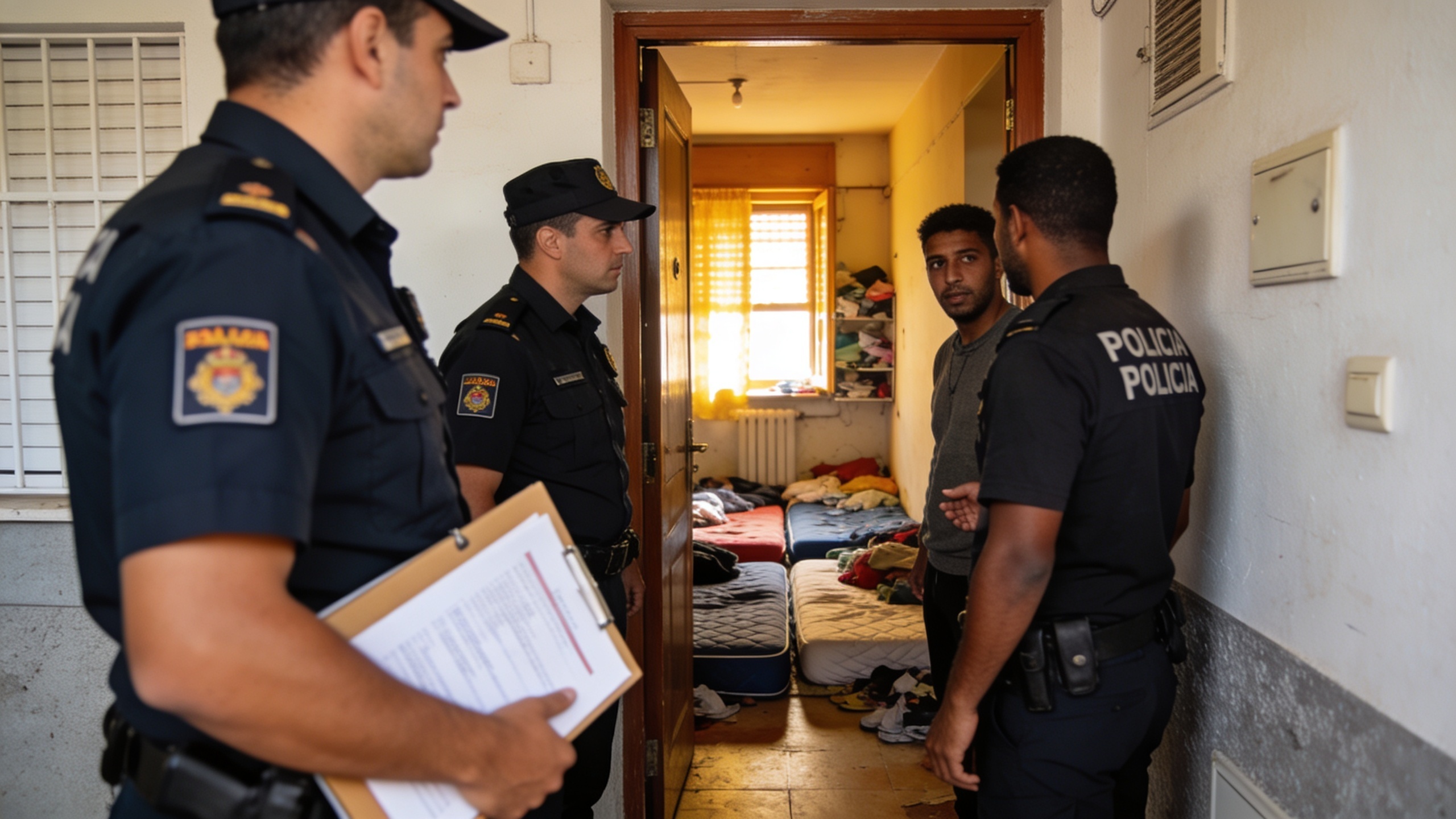 Police uncover mass fake registrations in 80 m² apartments in Andalusia RUSSPAIN.com