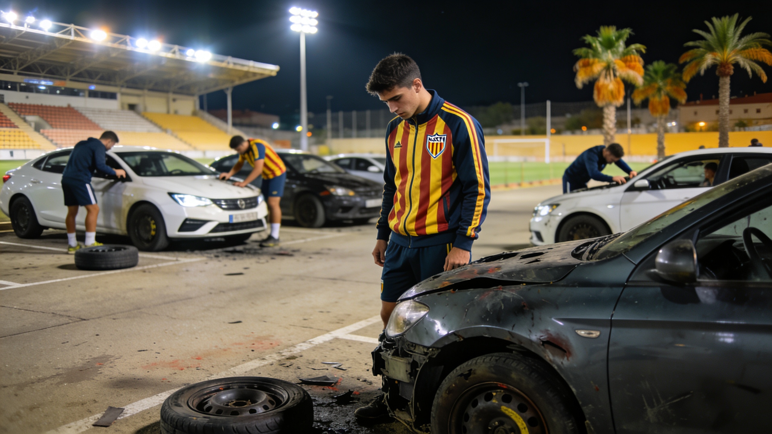 In Tarragona, police investigate attacks on footballers' cars amid club crisis RUSSPAIN.com