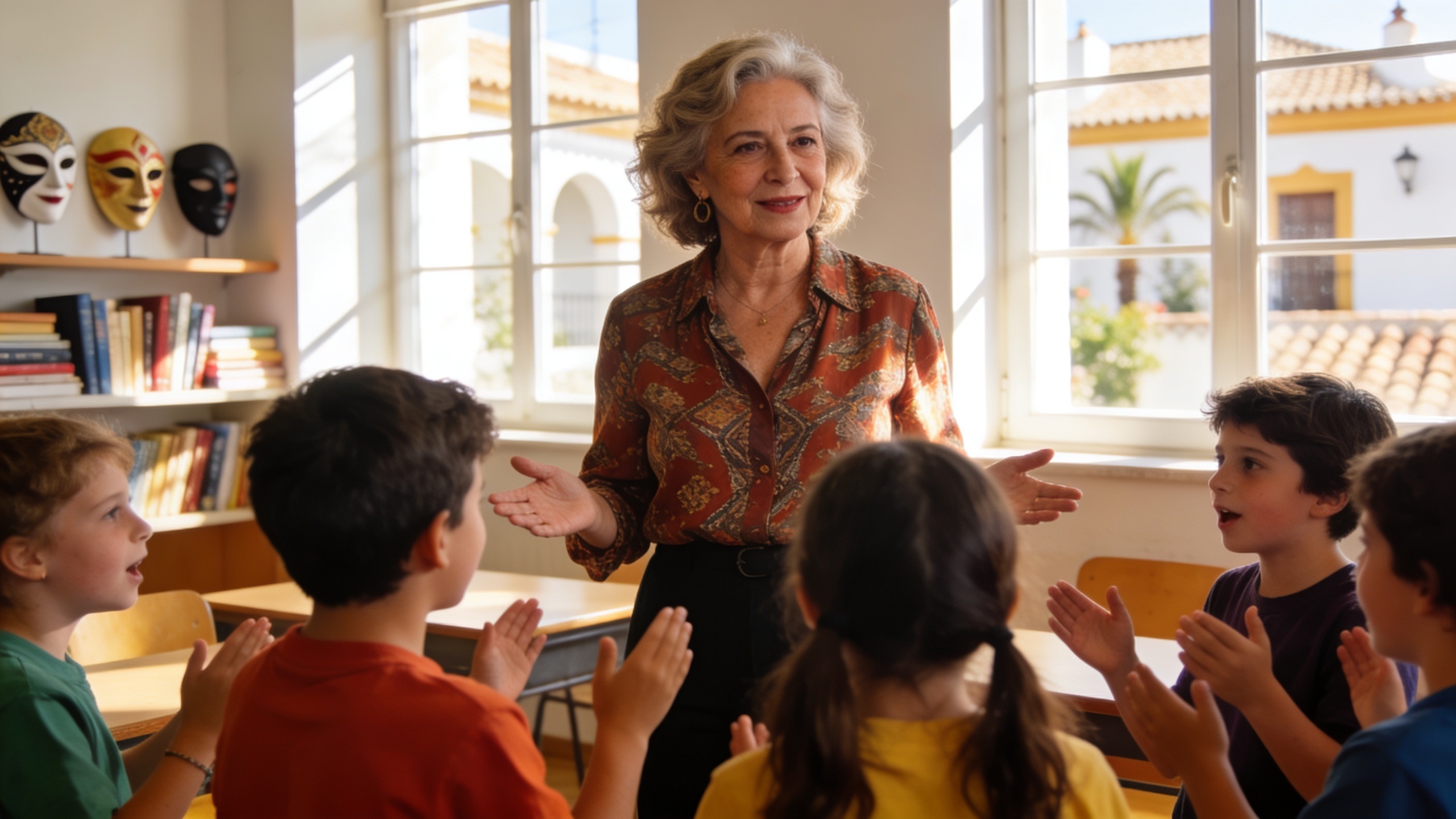 Andalusia discusses an initiative to include theater in the school curriculum RUSSPAIN.com
