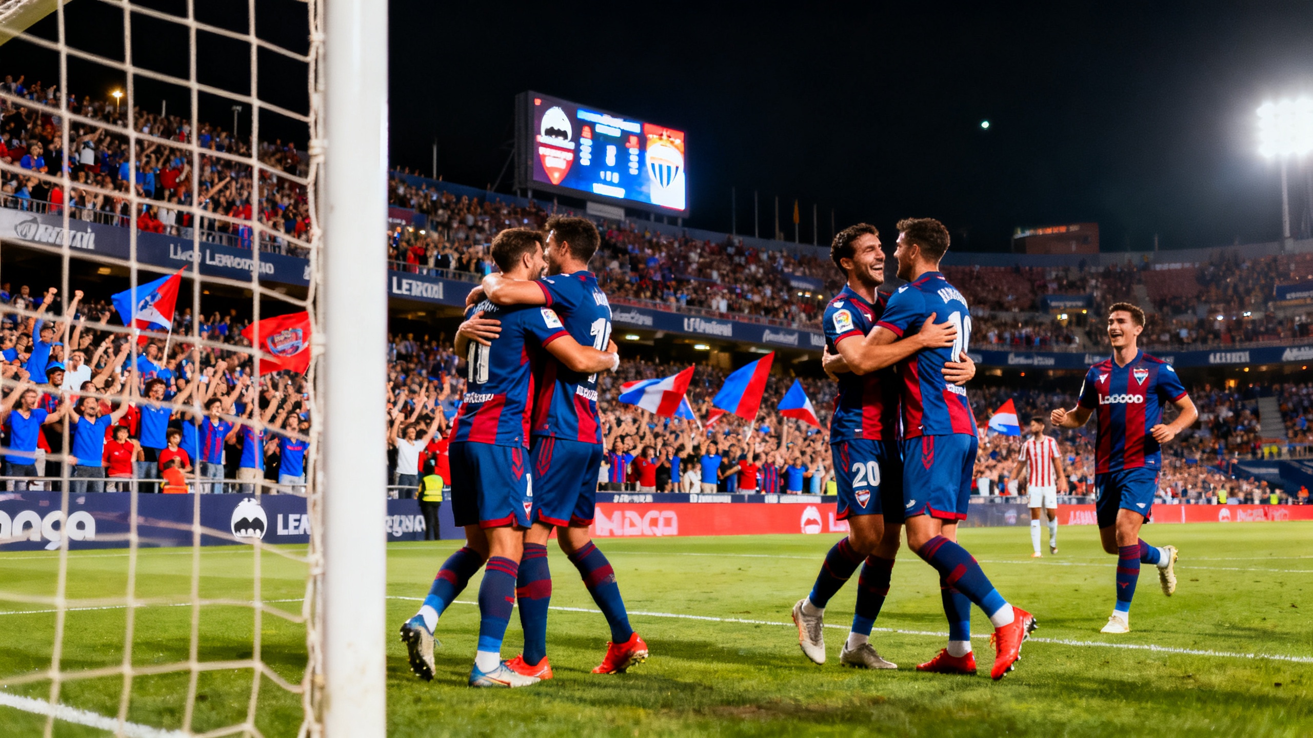 Last-Minute Goal and Tight Standings: How Levante Shook Up La Liga RUSSPAIN.com