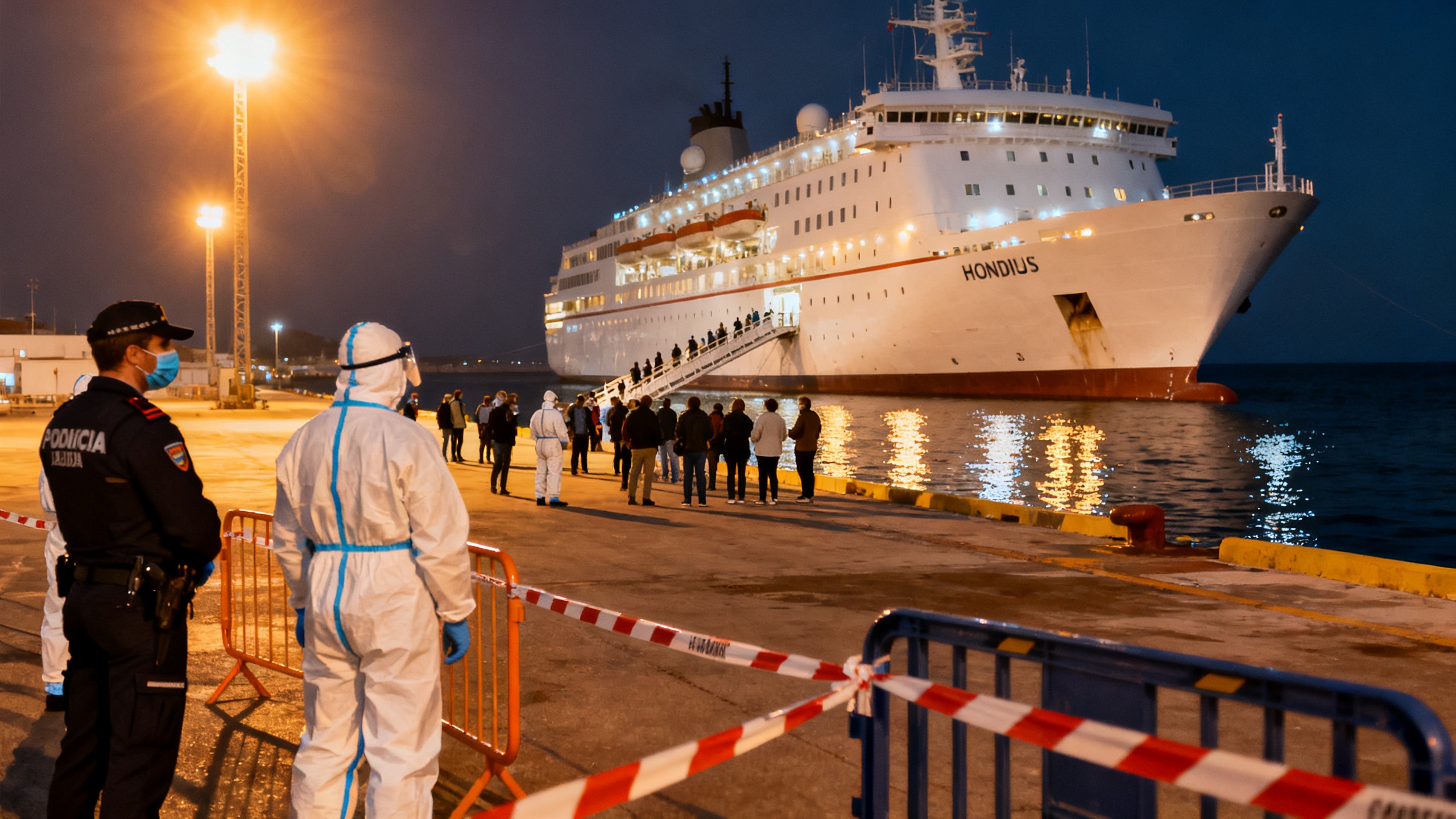 Spanish passengers of the MV Hondius placed in quarantine, port under heightened security RUSSPAIN.com
