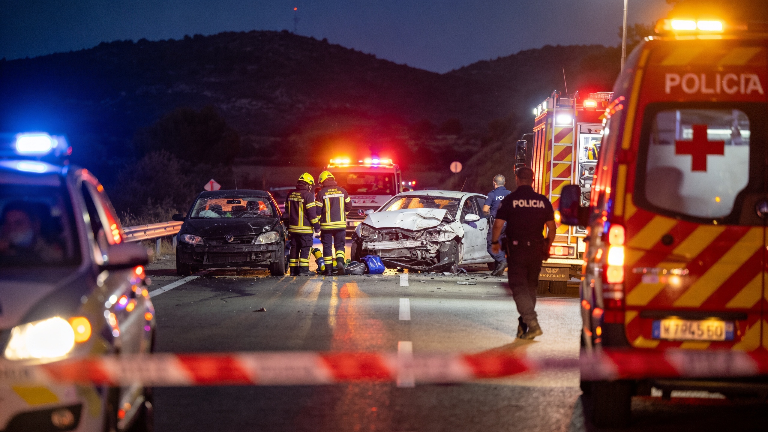 Accident with Two Fatalities Paralyzes Traffic on Montblanc Road Section RUSSPAIN.com