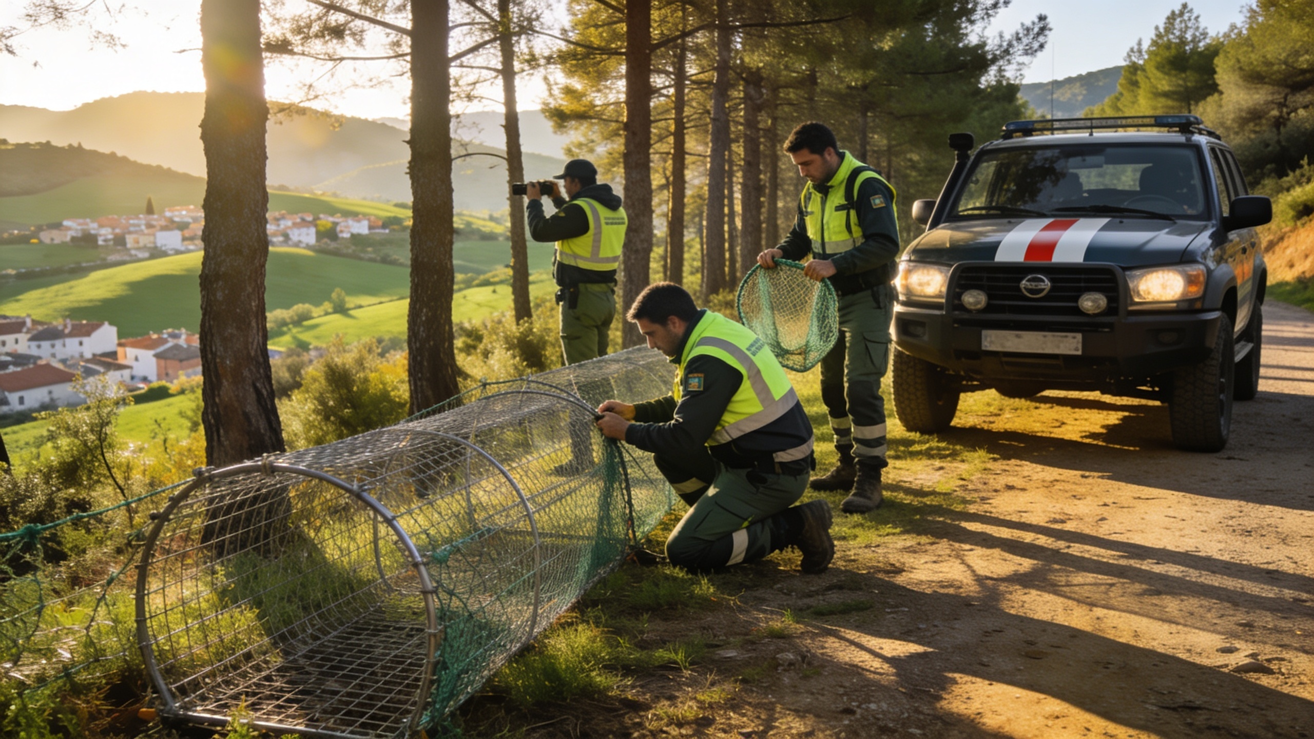 At Risk Near Barcelona: Hunters and Special Teams Battle African Swine Fever RUSSPAIN.com