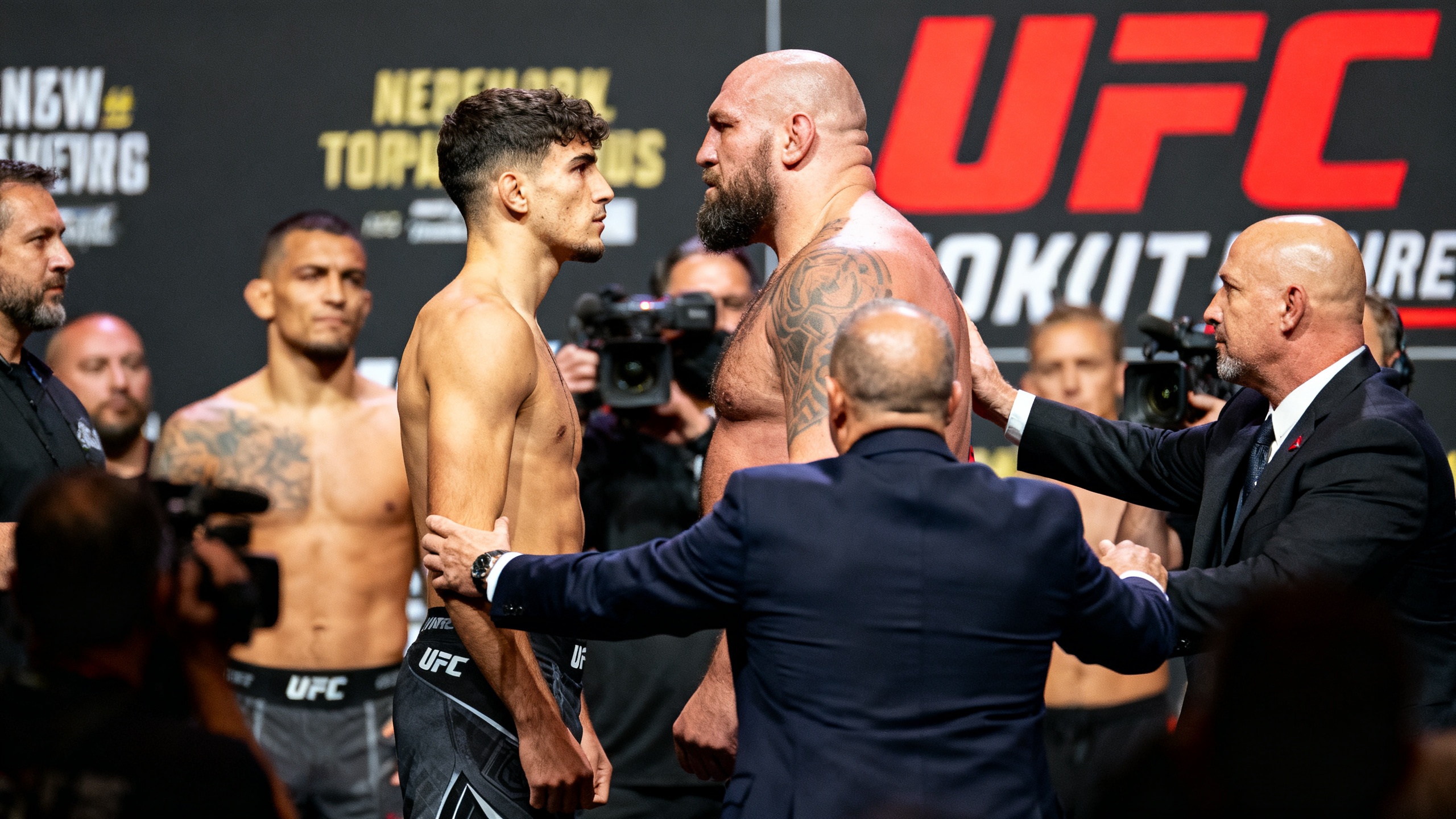 The incident involving the fighter’s removal occurred in Newark amid preparations for UFC Freedom 250 RUSSPAIN.com