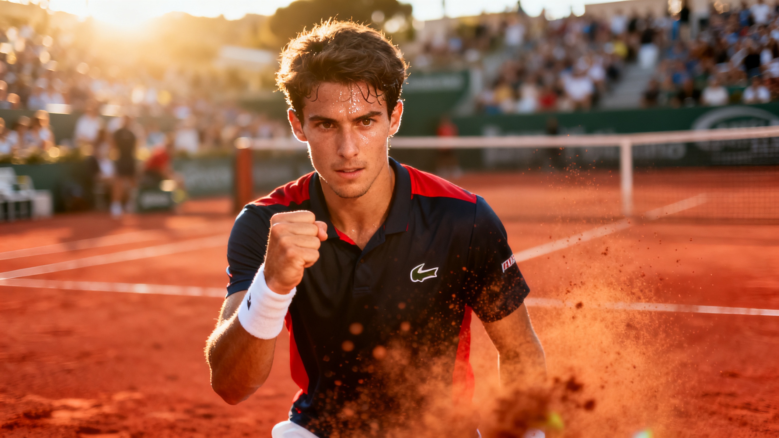 The Spanish tennis player starts with a confident match against an experienced opponent RUSSPAIN.com
