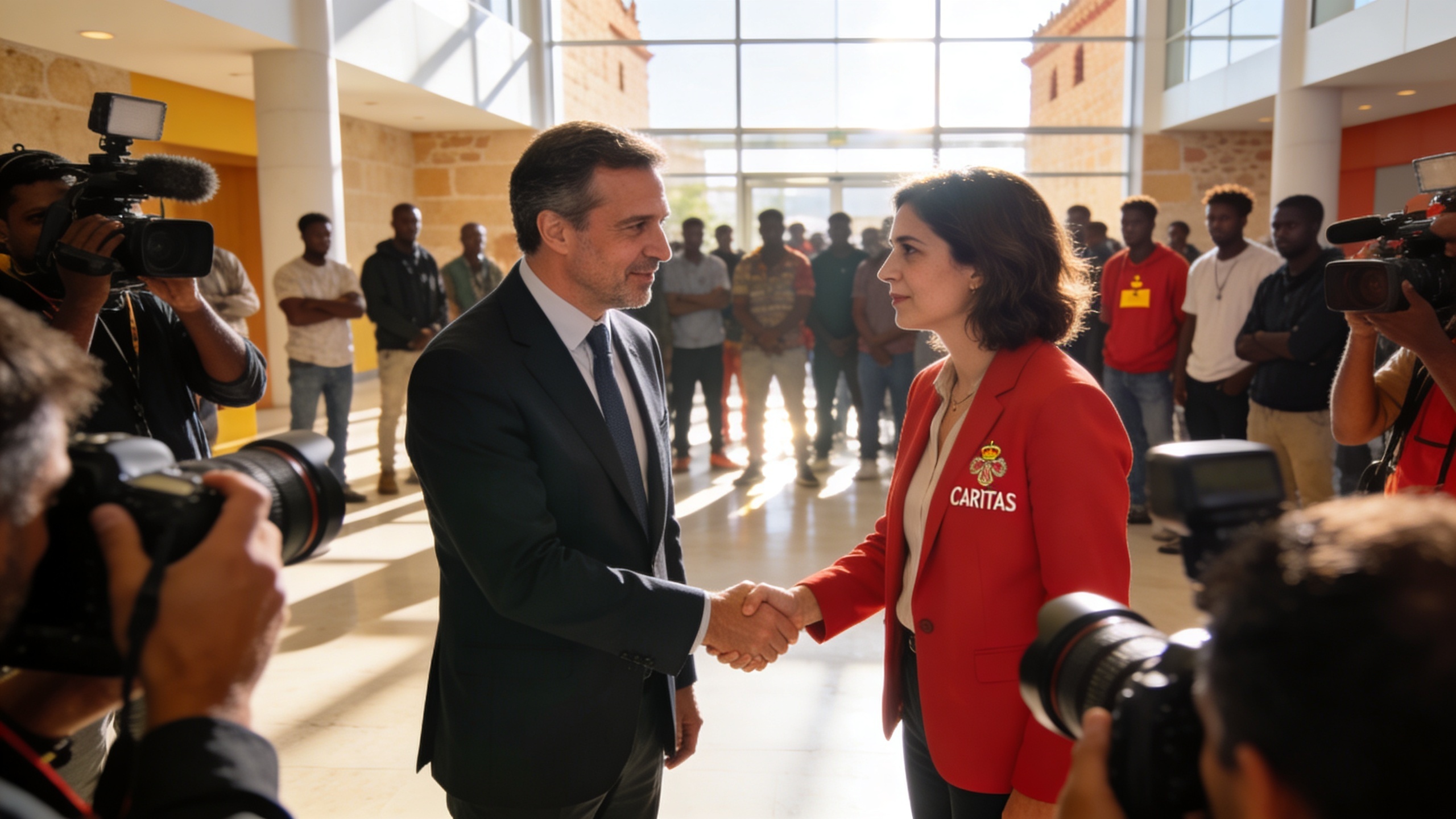 Major Agreement Signed with Cáritas in Extremadura Amid Migrant Debate RUSSPAIN.com