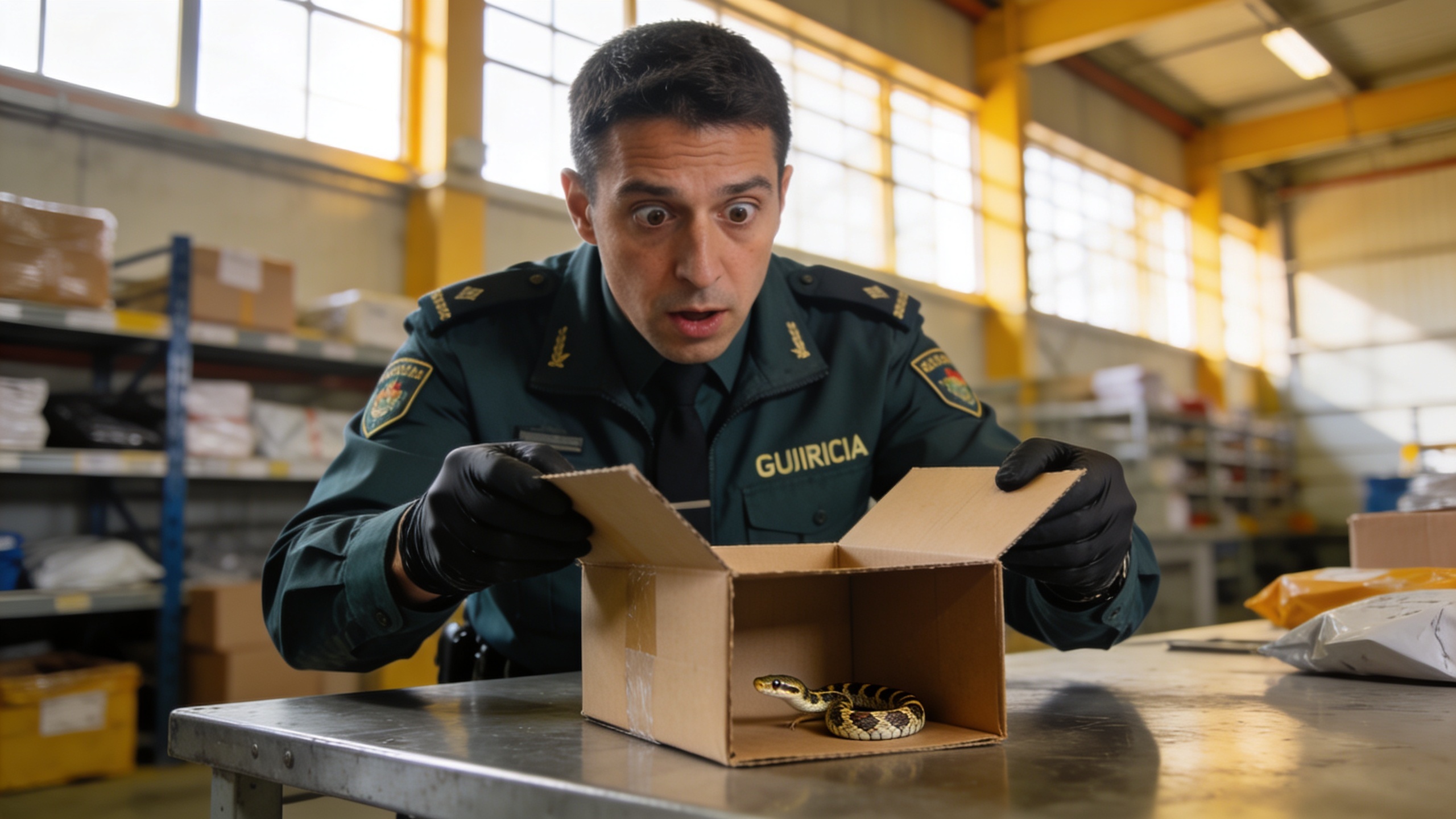 The postal company in Beriozar was unaware of live animal transportation RUSSPAIN.com