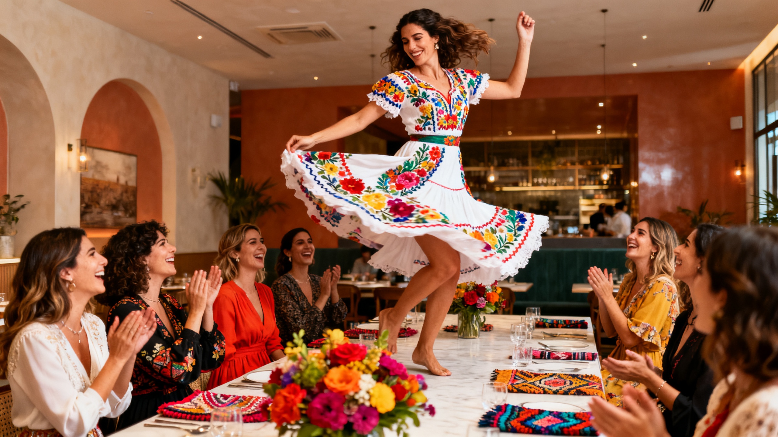 An evening at Le Bistroman Atelier brought together the women of Casa de Alba and notable guests RUSSPAIN.com
