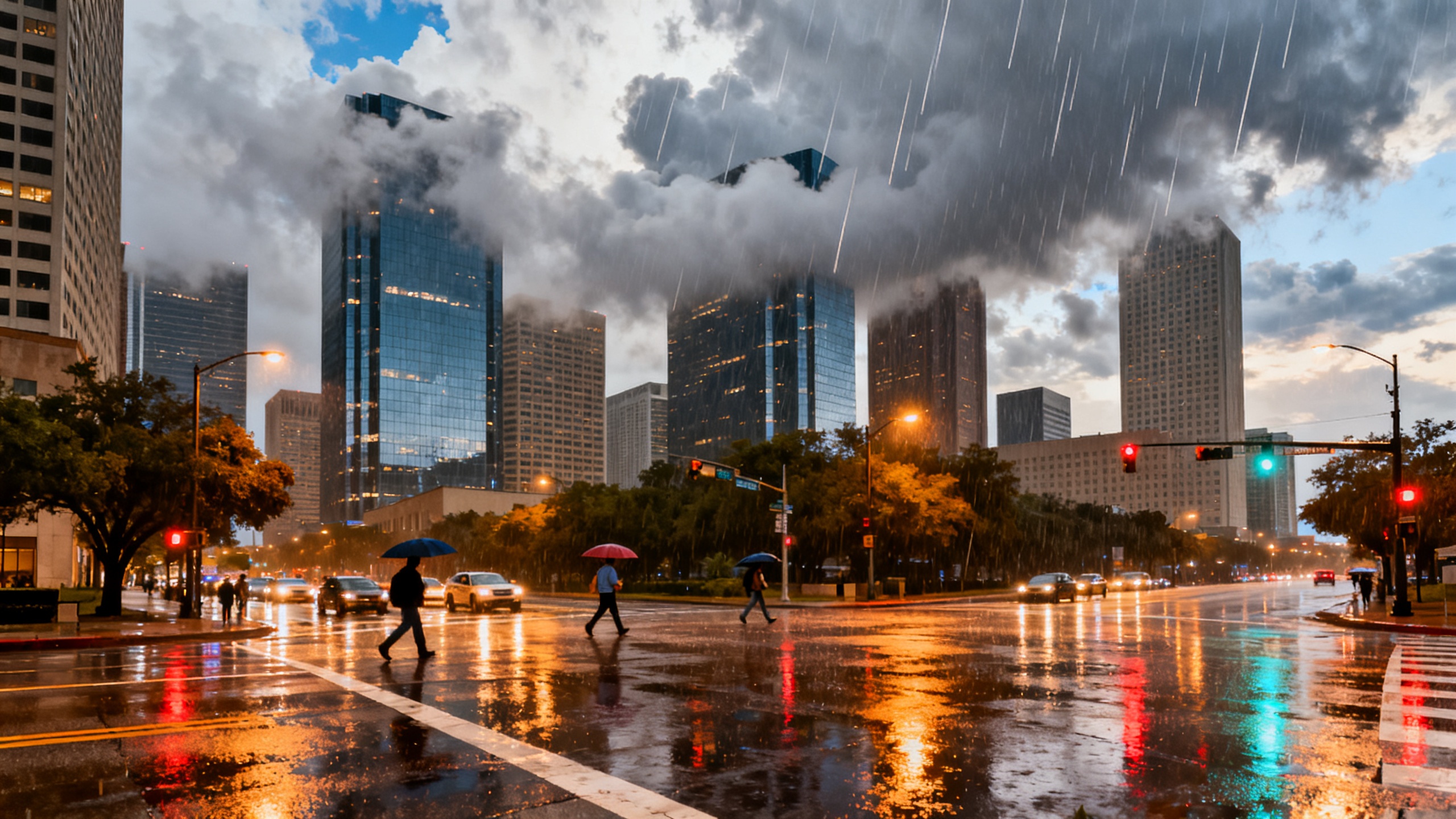 Why Drizzle and Rain Have Increased in Houston and European Megacities RUSSPAIN.com