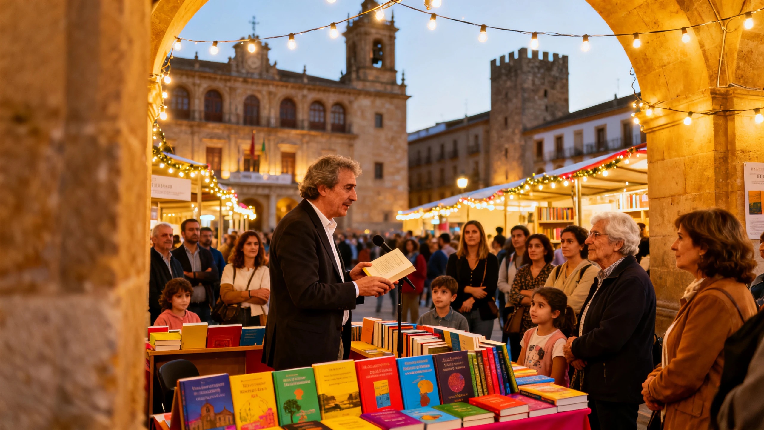 A fair opens in central Plasencia featuring an investigation into the stolen crown RUSSPAIN.com