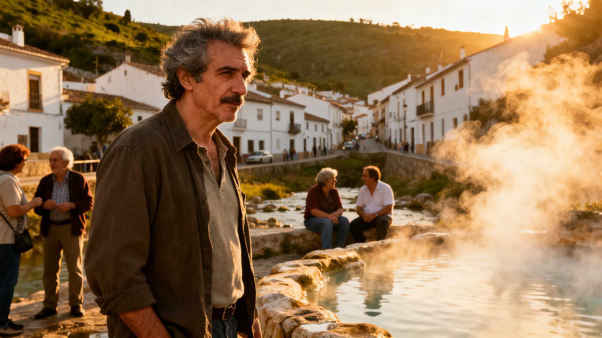 Thermal springs and rural life: where the host unwinds after broadcasts in Seville RUSSPAIN.com