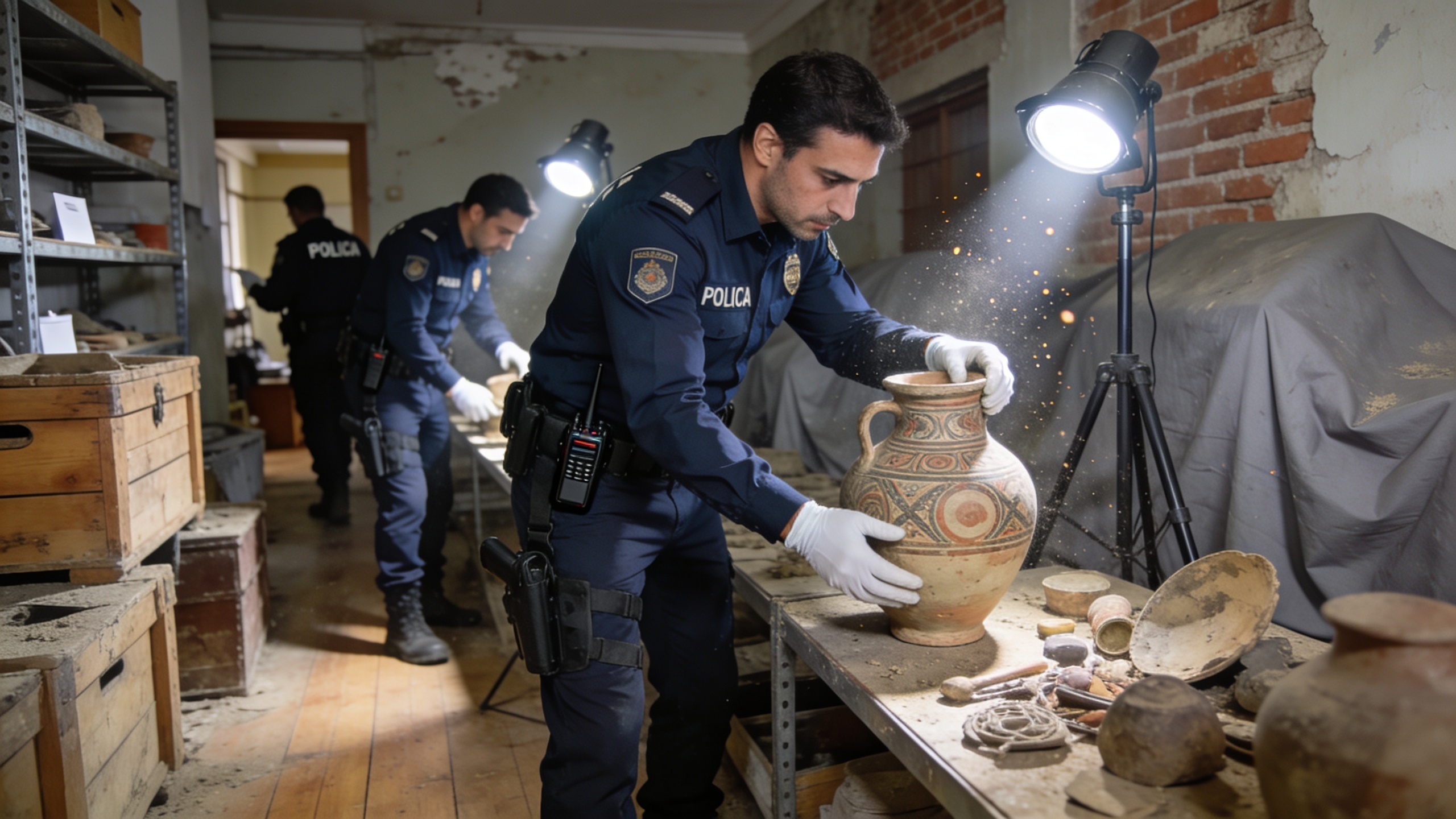 Police discover secret arsenal and collection of antiquities in Gijón residential area RUSSPAIN.com