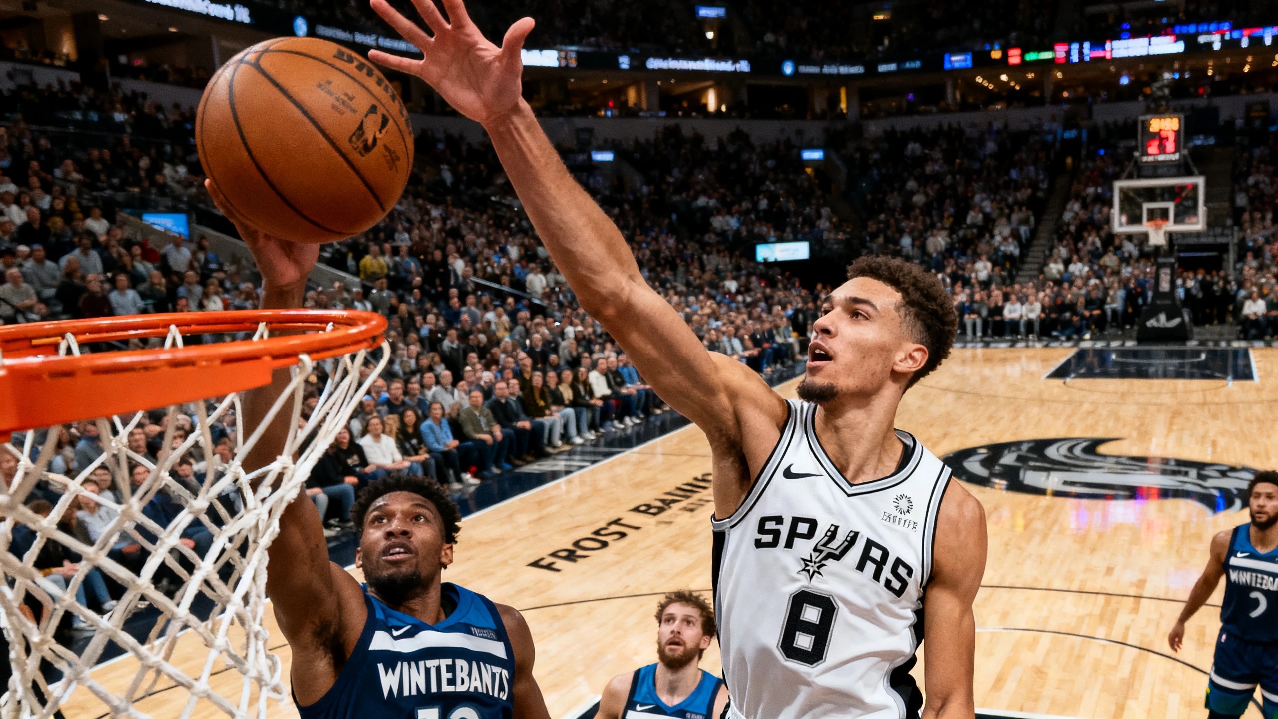 The French center rewrote NBA history in a game against the Minnesota Timberwolves RUSSPAIN.com