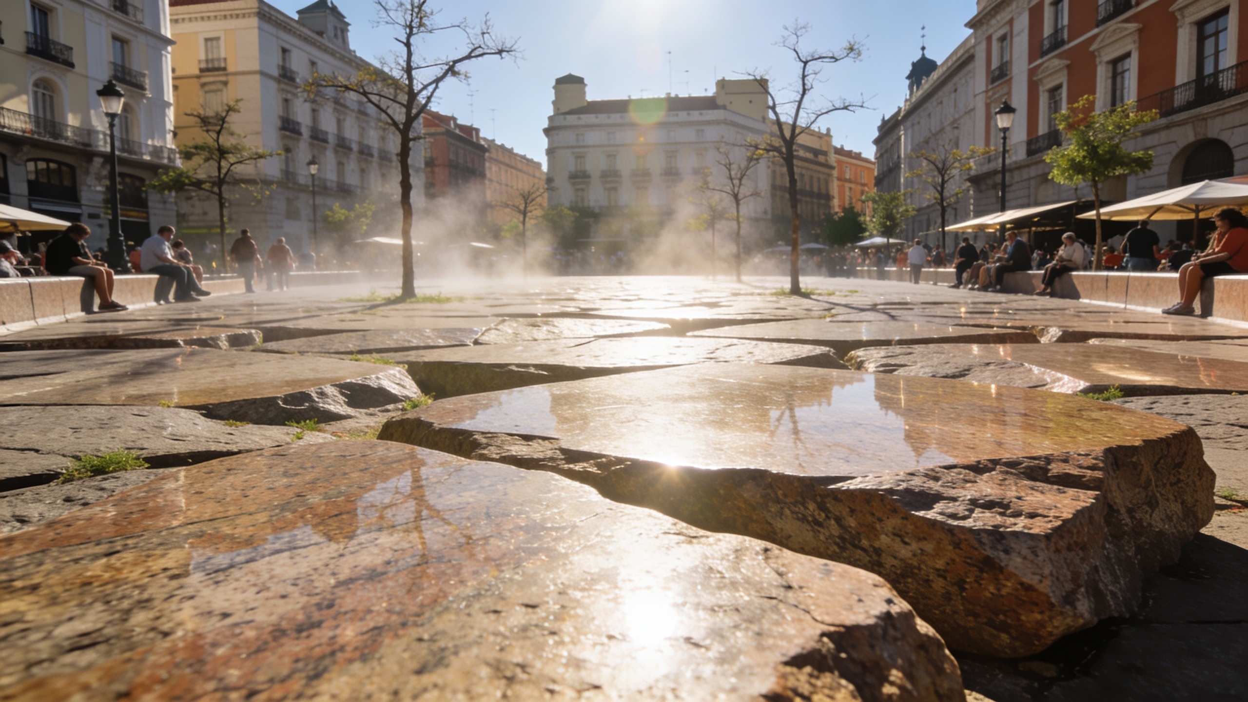 Why is Madrid facing criticism for widespread use of granite in its streets? RUSSPAIN.com