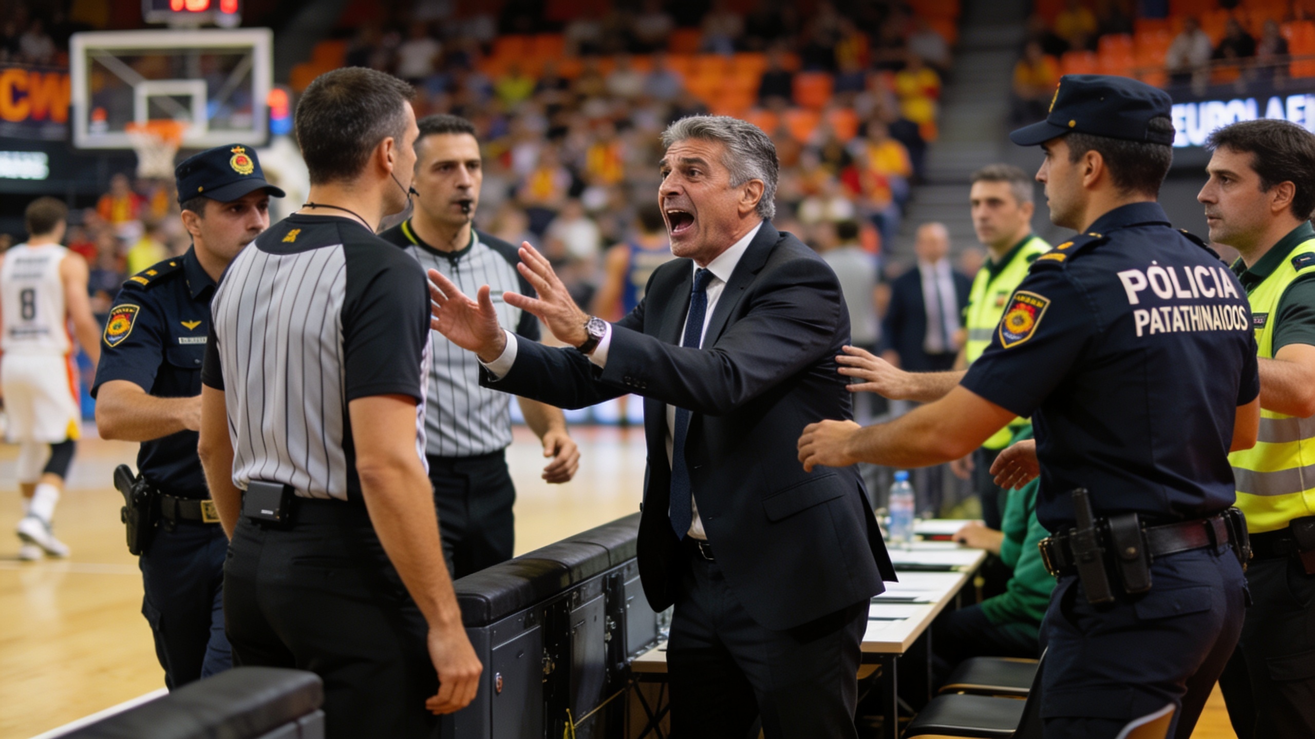 Incident involving Panathinaikos president leads to police intervention in Valencia RUSSPAIN.com